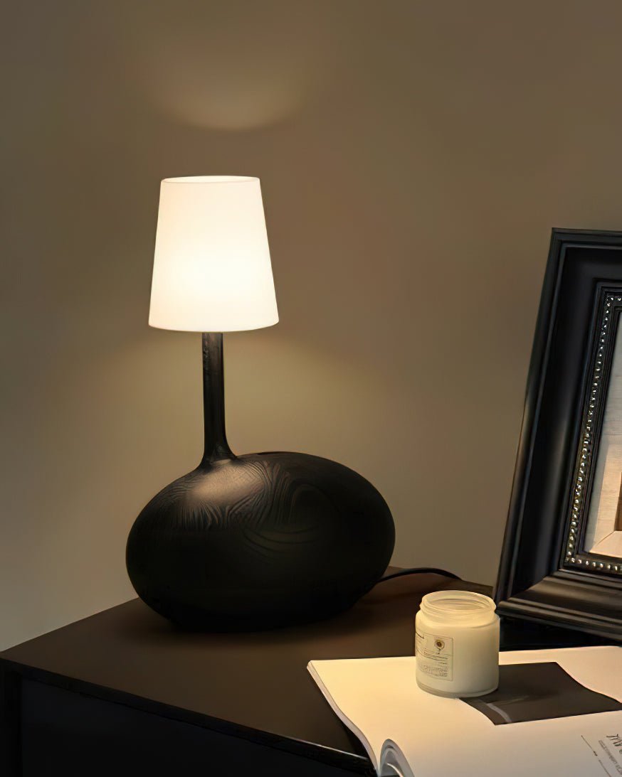 Brixten Wood Fabric Table Lamp
