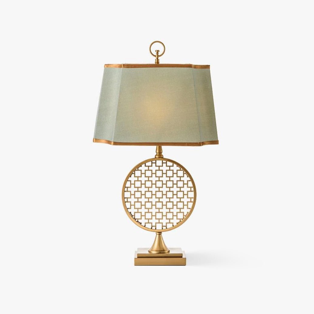 Lineine Fabric Glam Table Lamp