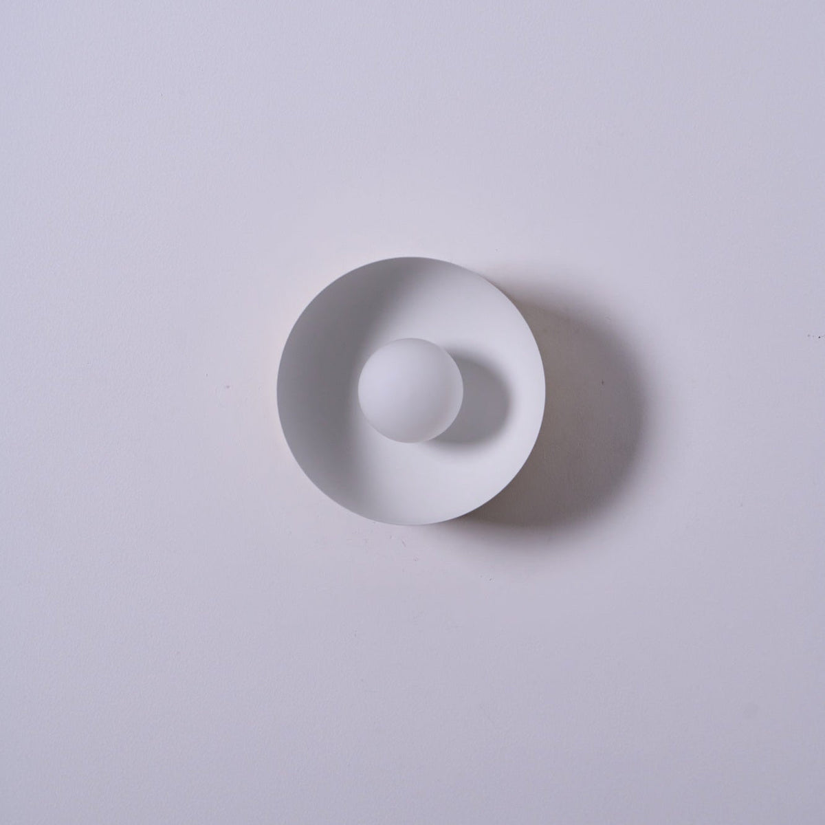 Eirearia Modern Minimalist Solar Eclipse Brass Glass Wall Light