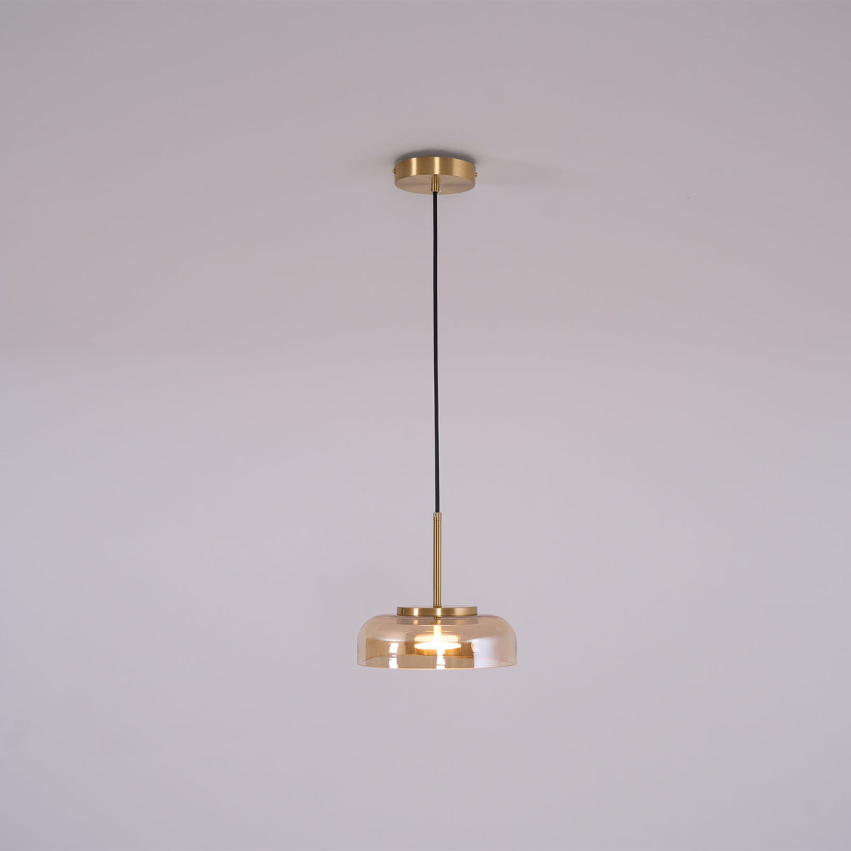 Liorenia Pendant Lamp Transparent Glass Sleek