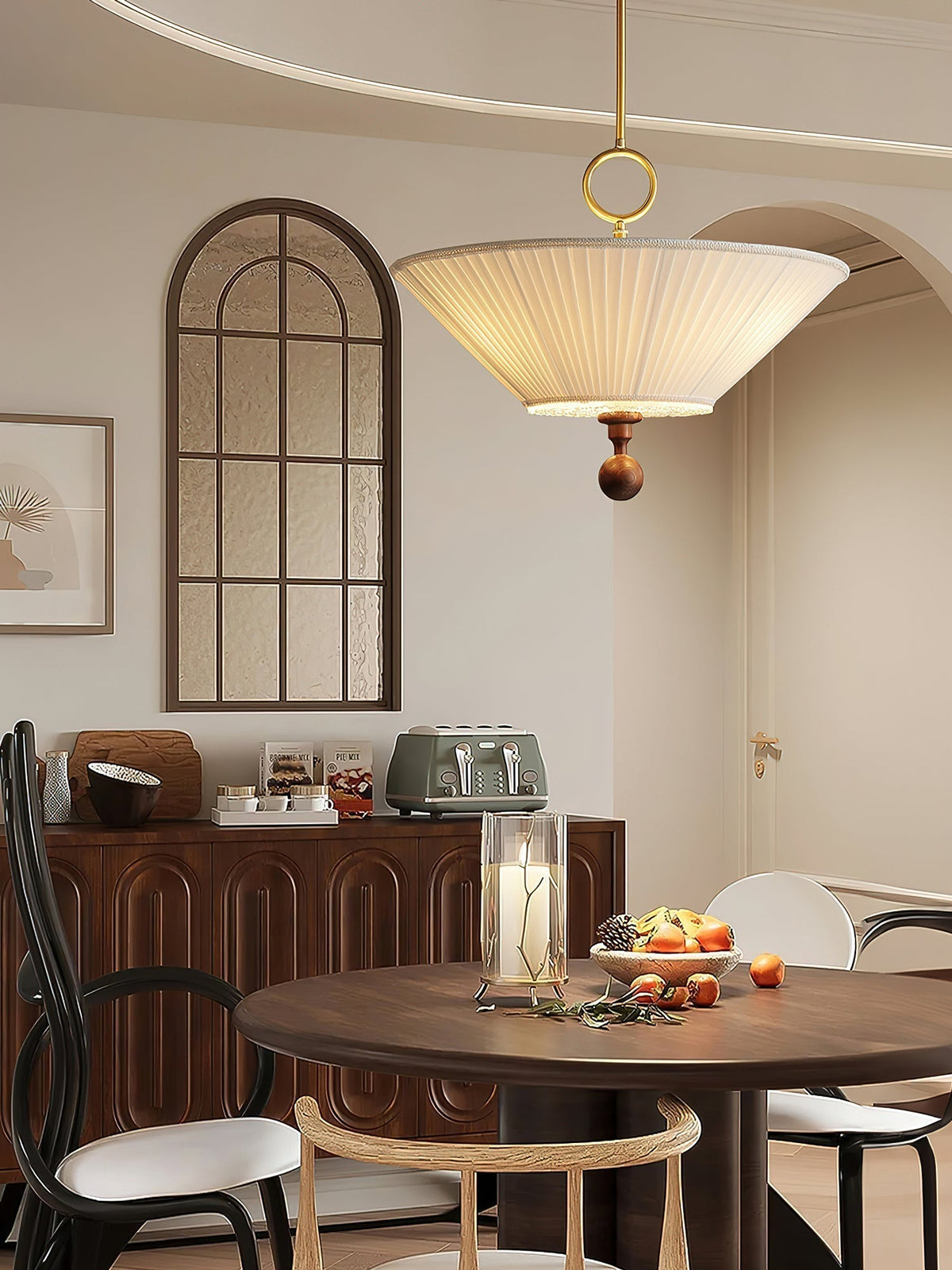 Maltik Pleated Pendant Light