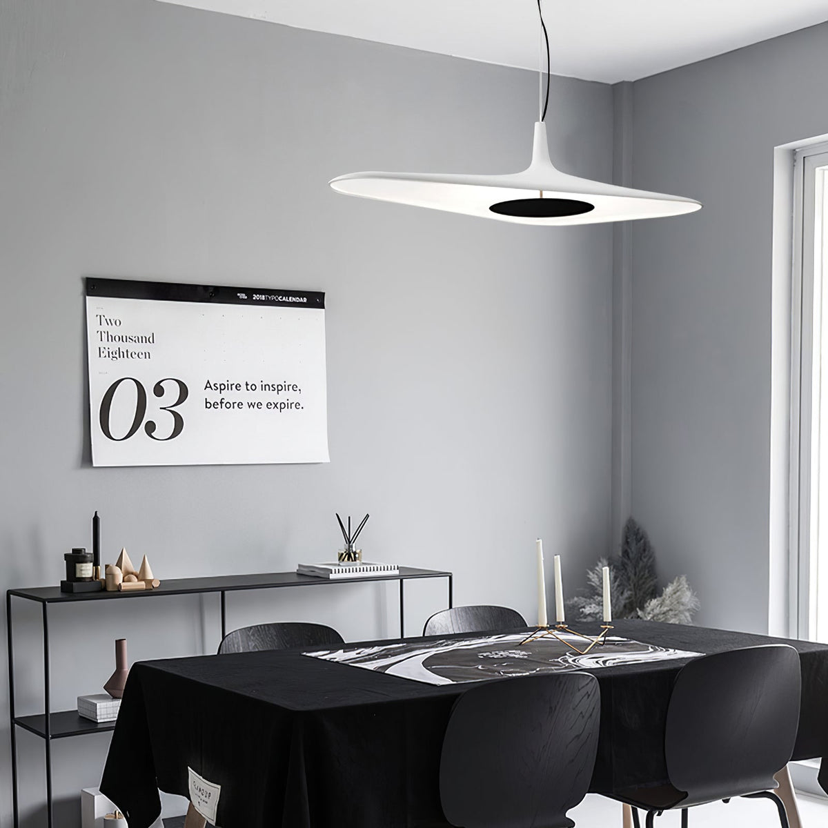 Noctis Soleil Noir Pendant Lamp