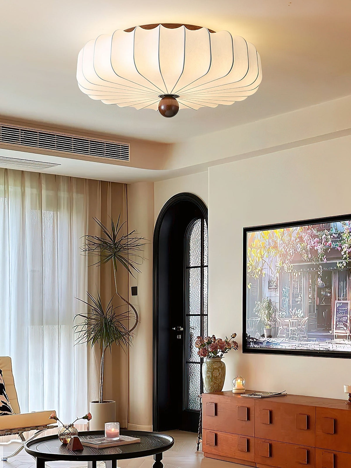 Olieva Blossom Flush Mount Ceiling Light