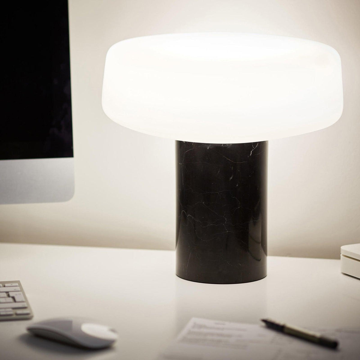 Erinilil Marble Base Table Lamp