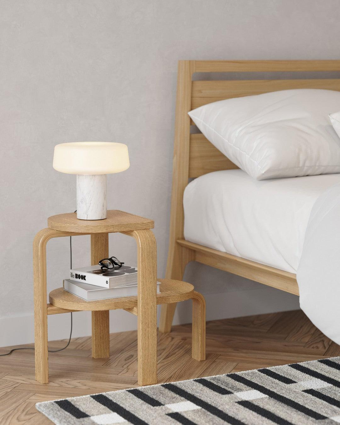 Erinilil Marble Base Table Lamp