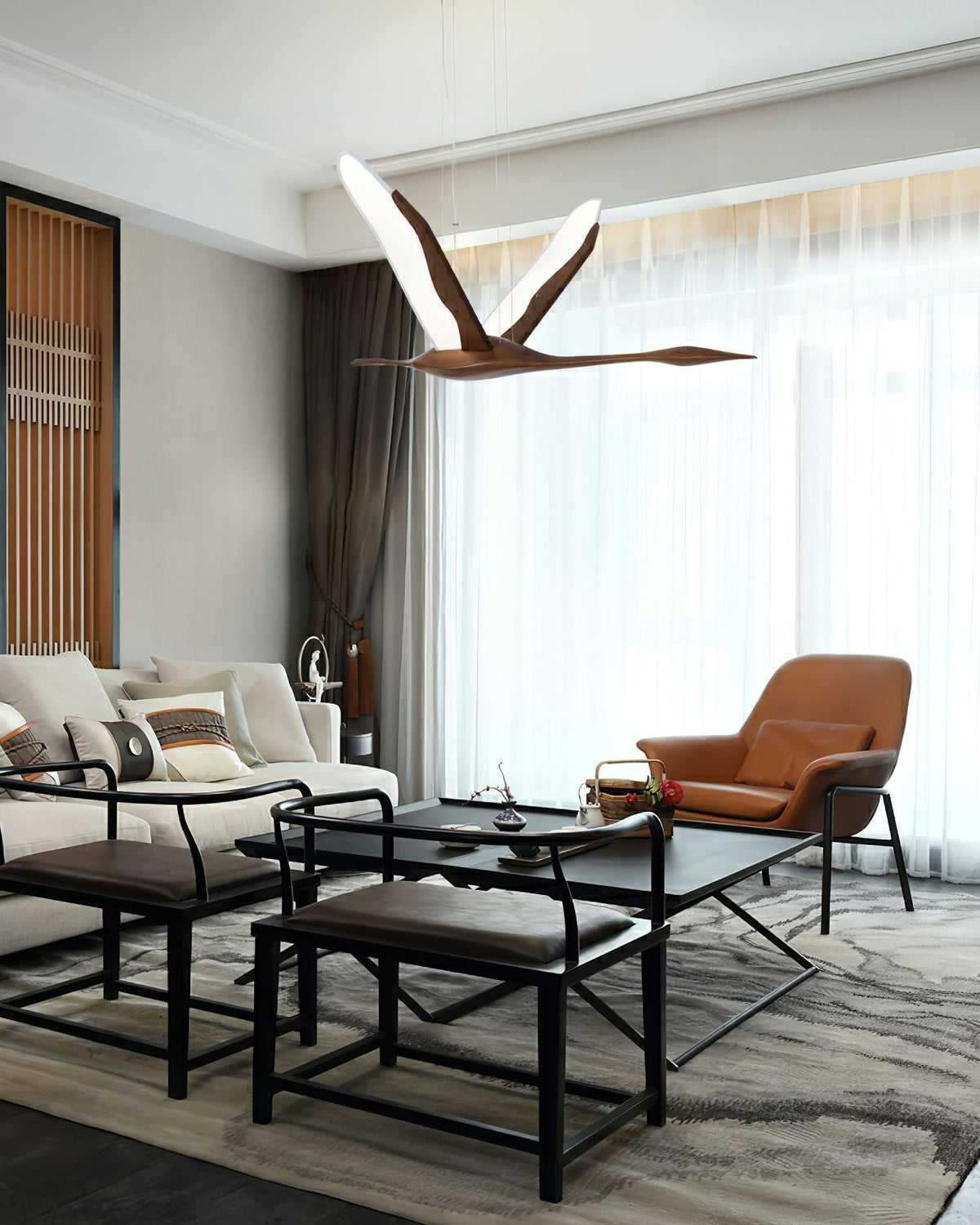 Syloine Modern Wood Pendant Lamp