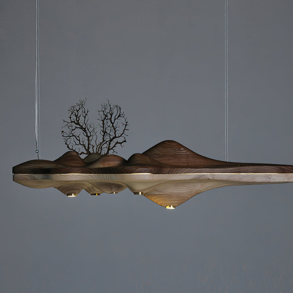 Tolven Premium Elegance Wood Pendant Lamp