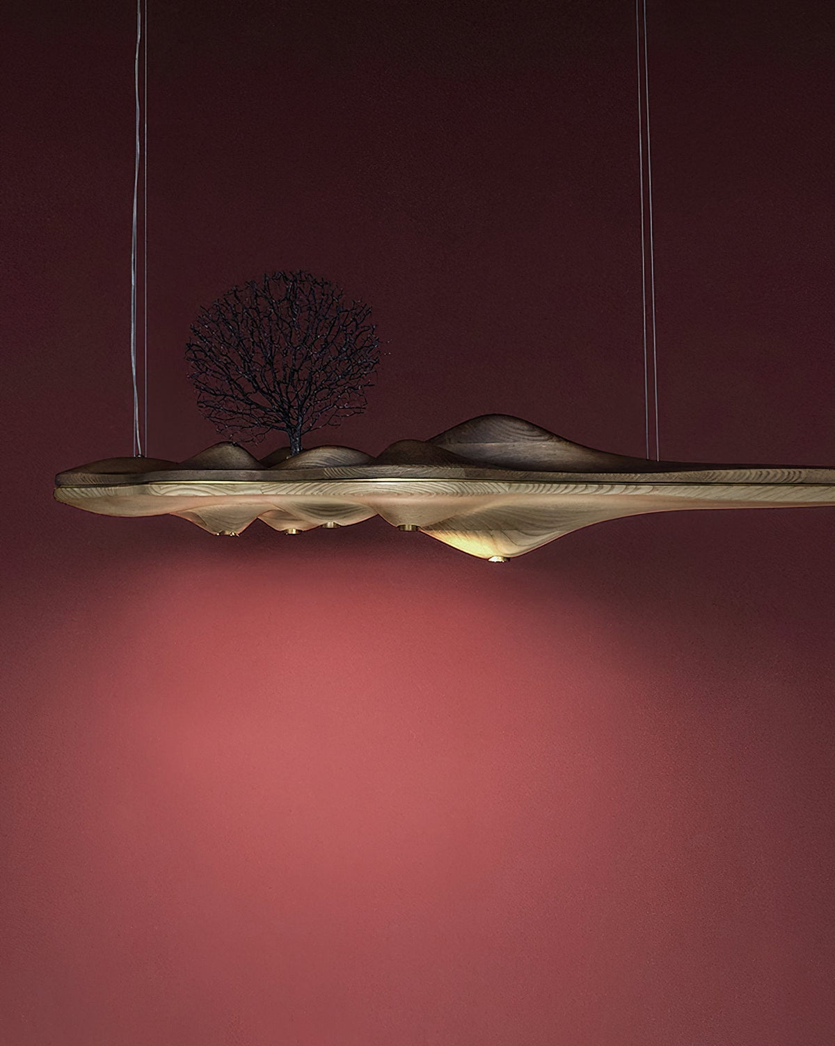 Tolven Premium Elegance Wood Pendant Lamp