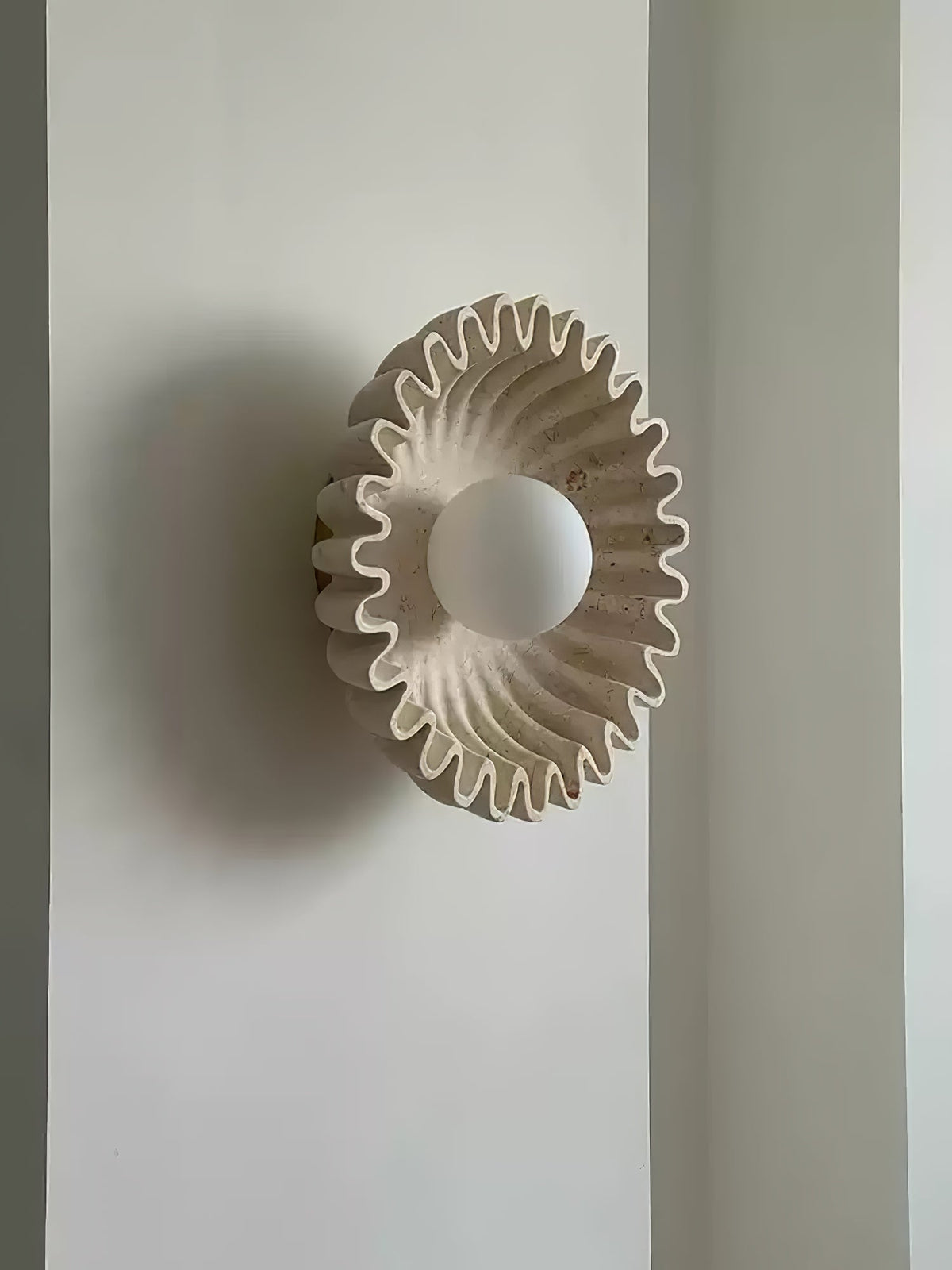 Sunray Rustic Glass Wall Lamp