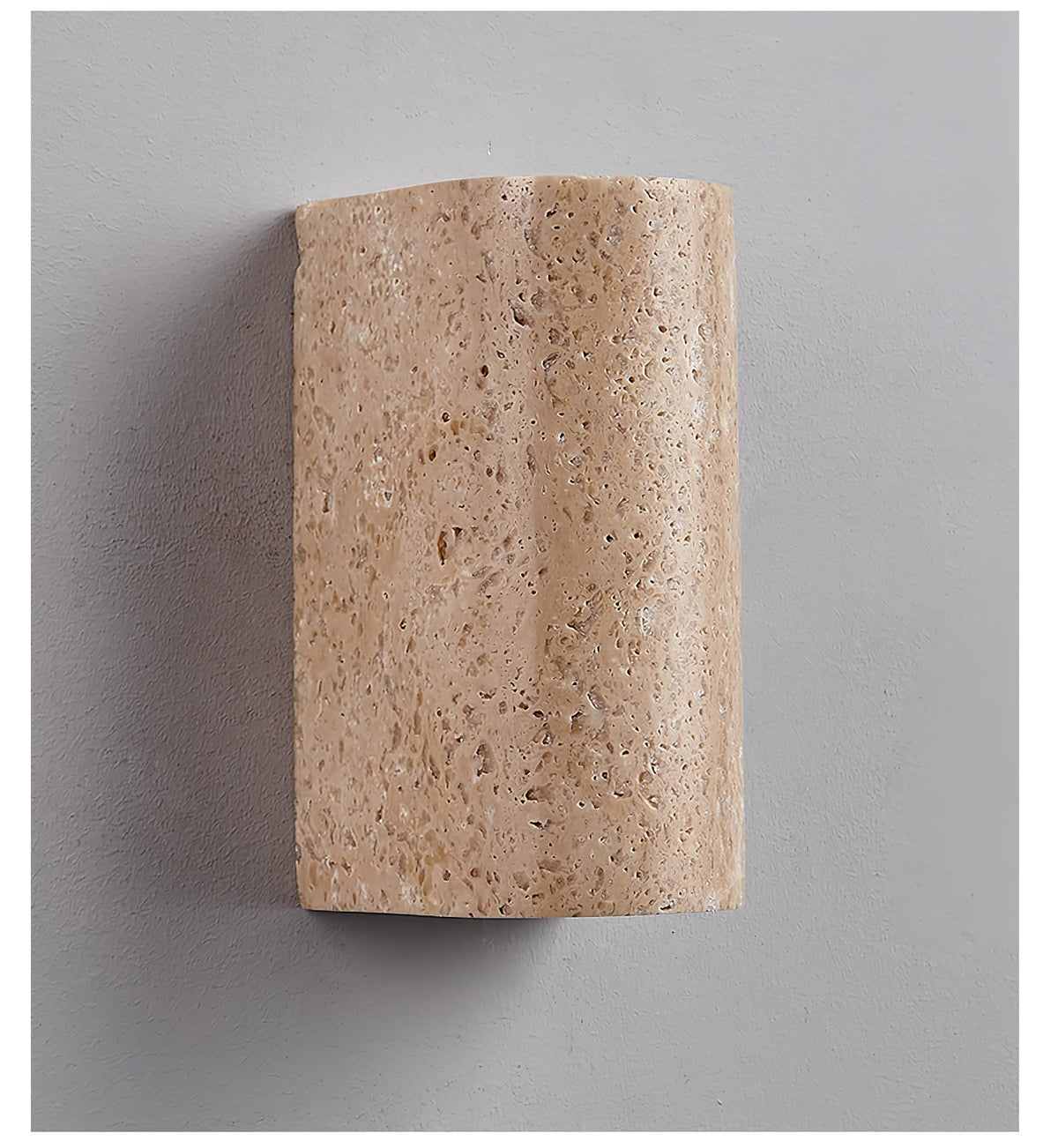 Sysilion Travertine Wall Light