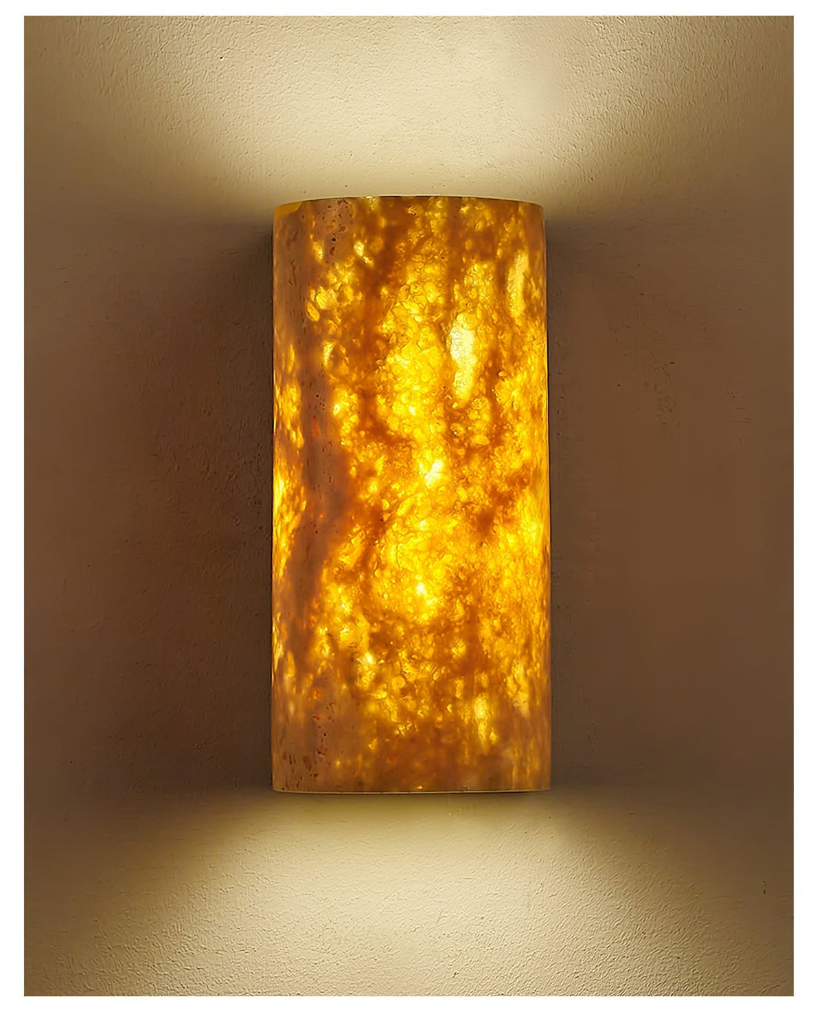 Sysilion Travertine Wall Light