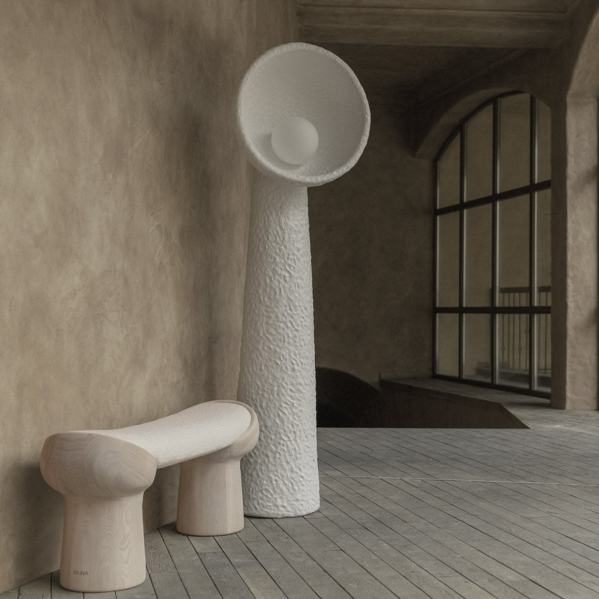 Arliris Concrete Table Lamp