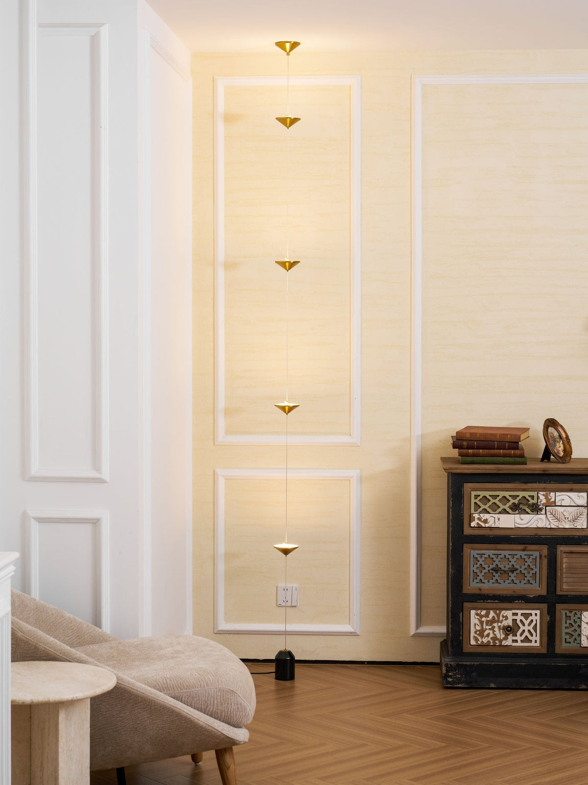 Elina Marble Floor Lamp