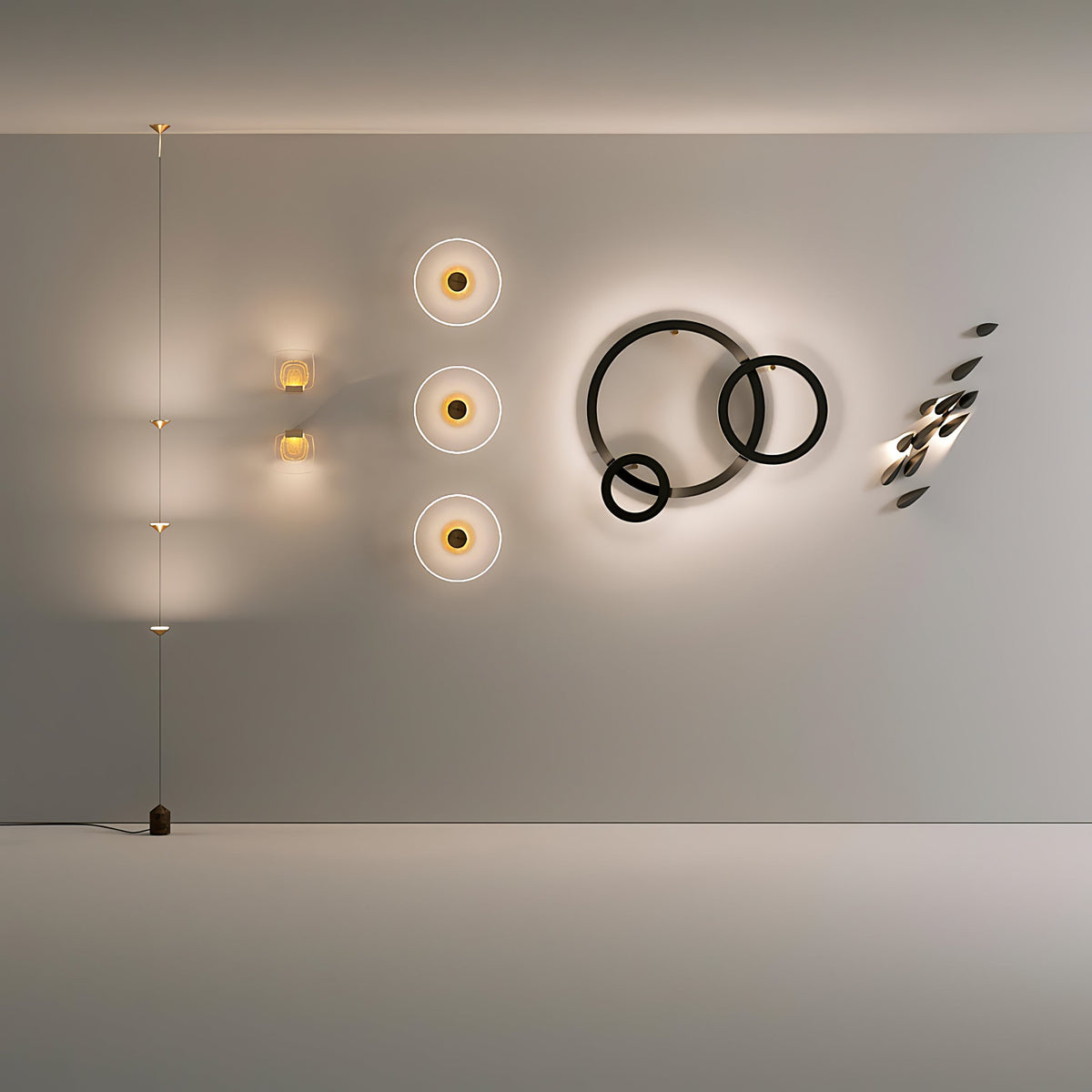 Elina Marble Floor Lamp