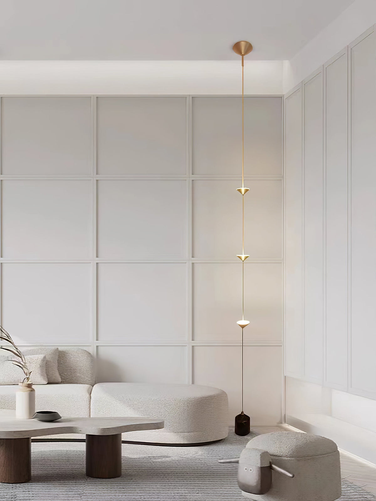Elina Marble Floor Lamp