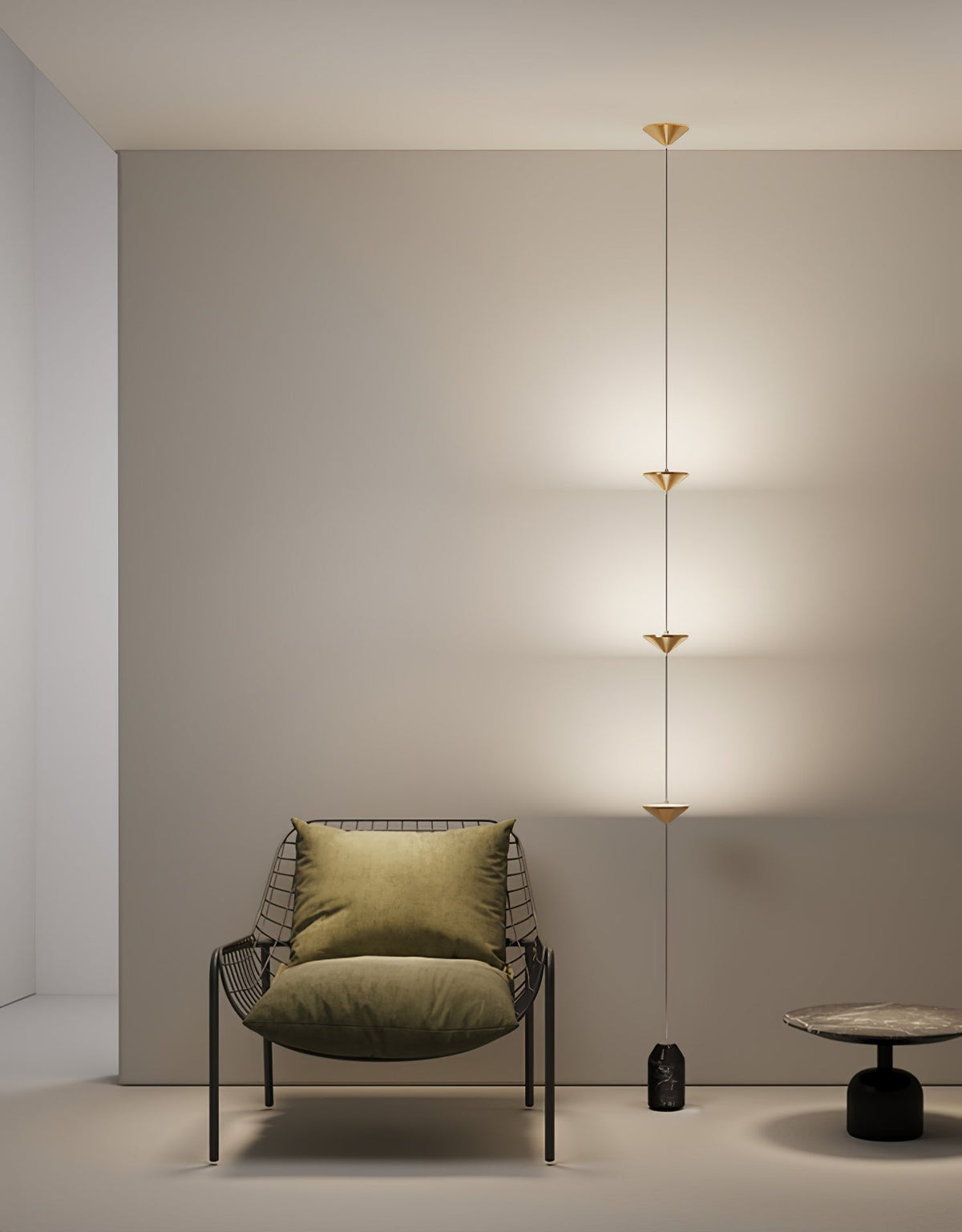 Elina Marble Floor Lamp