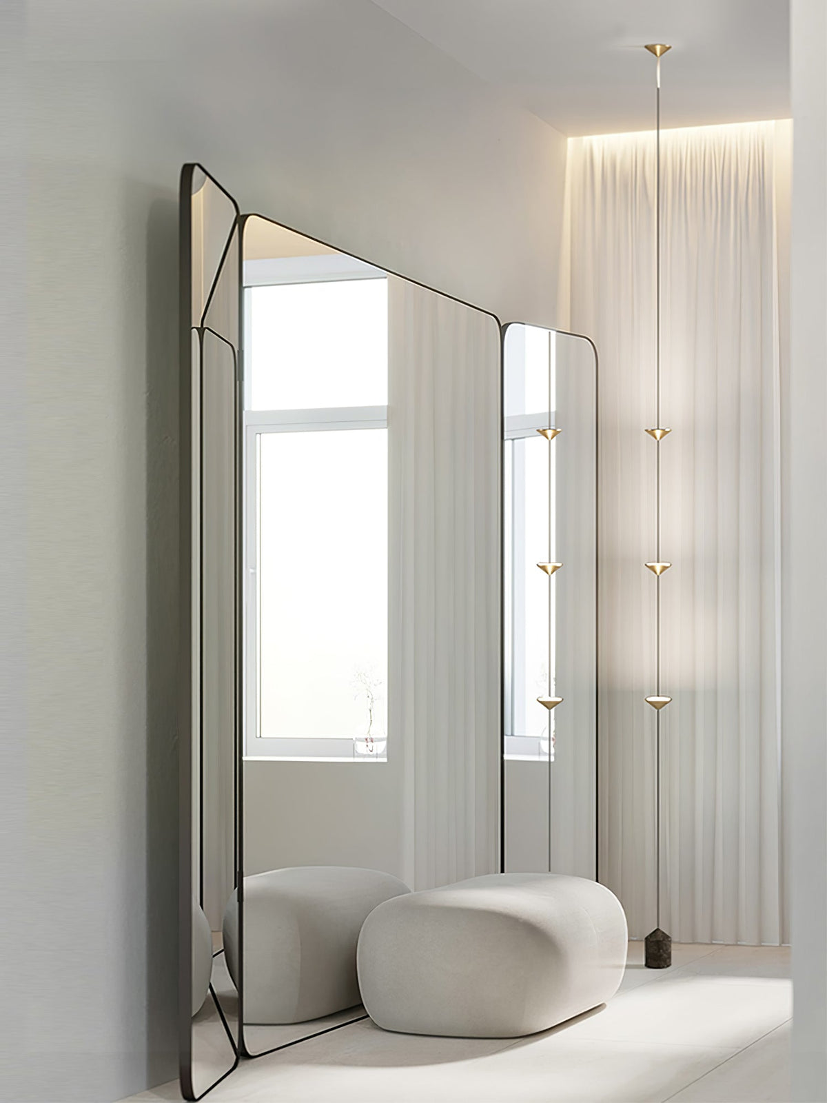 Elina Marble Floor Lamp