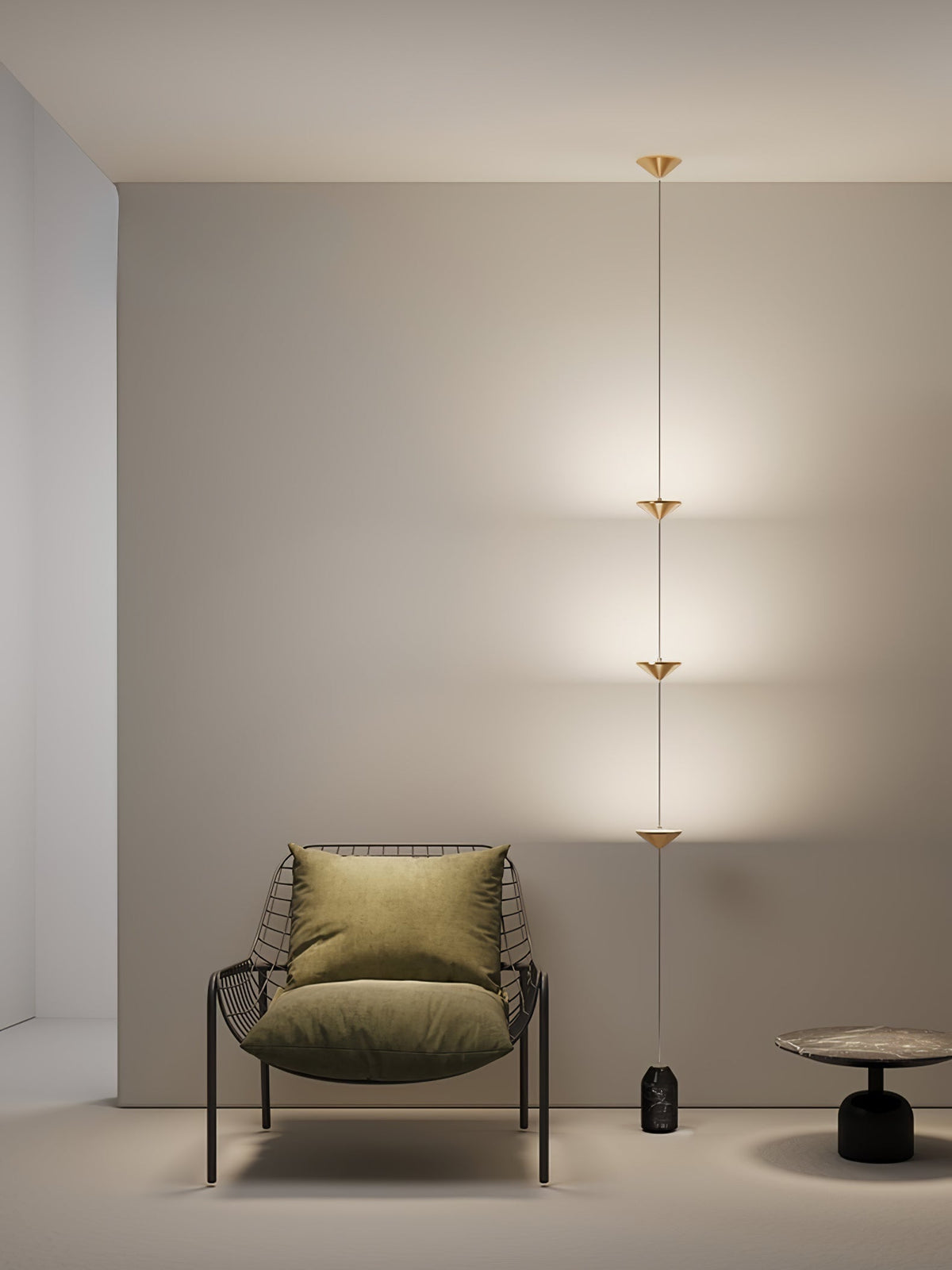 Elina Marble Floor Lamp
