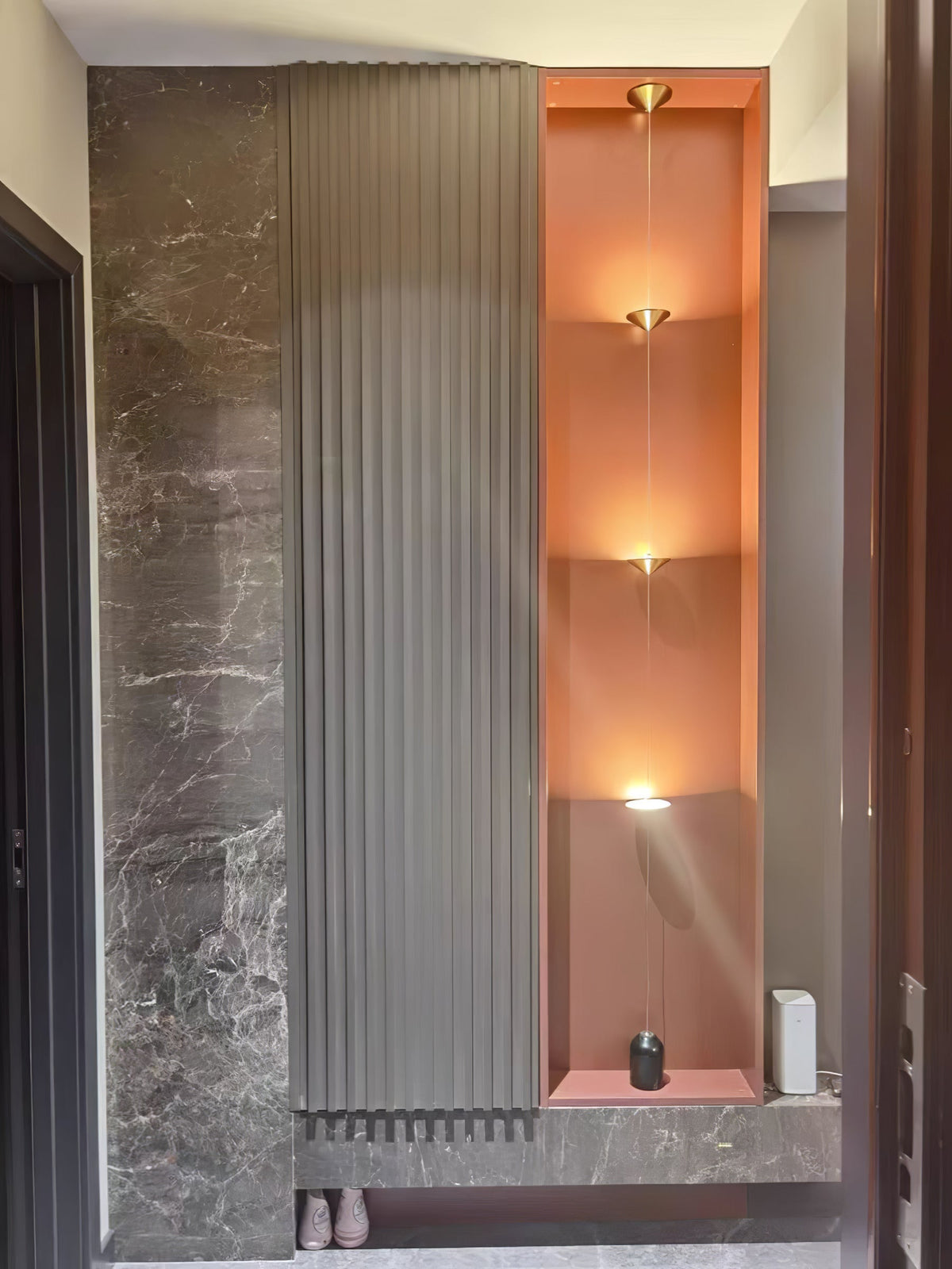 Elina Marble Floor Lamp