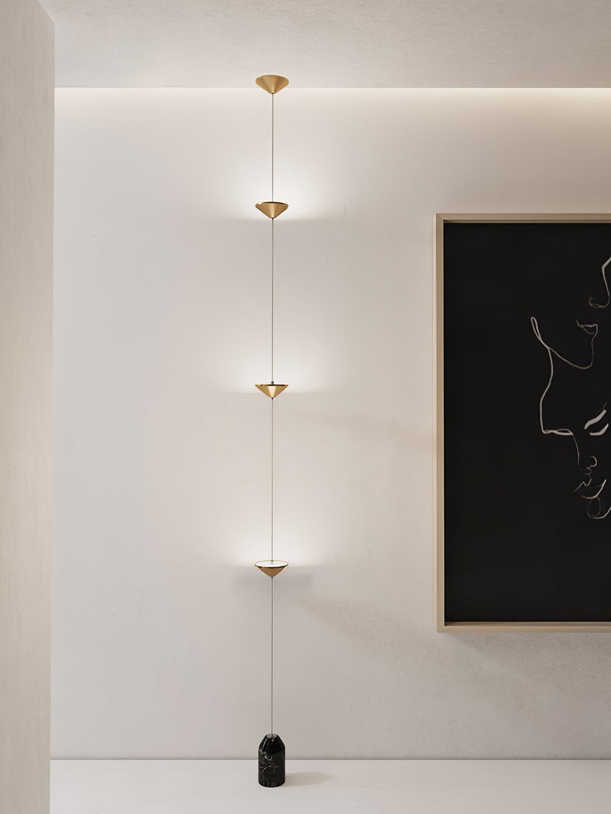 Elina Marble Floor Lamp