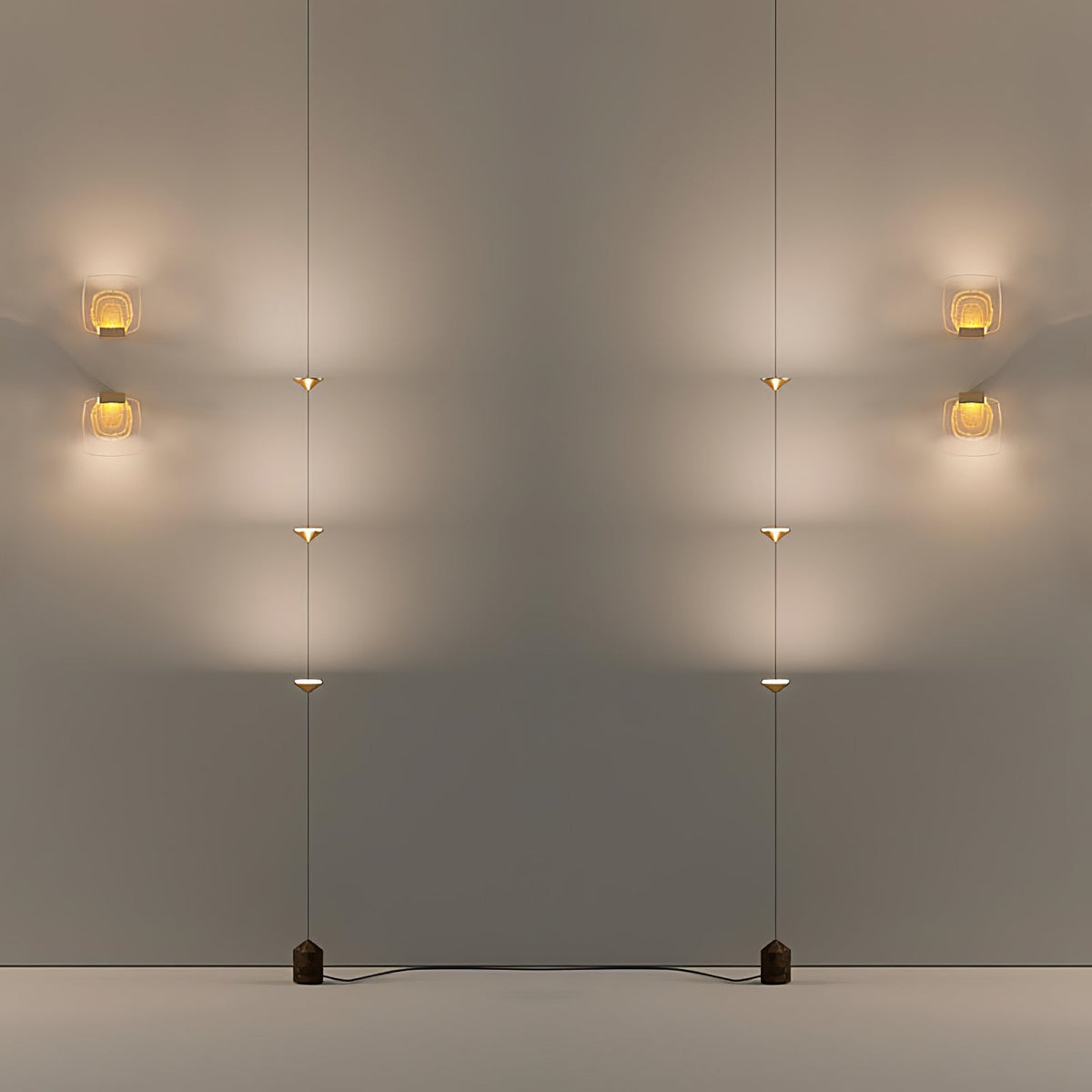 Elina Marble Floor Lamp