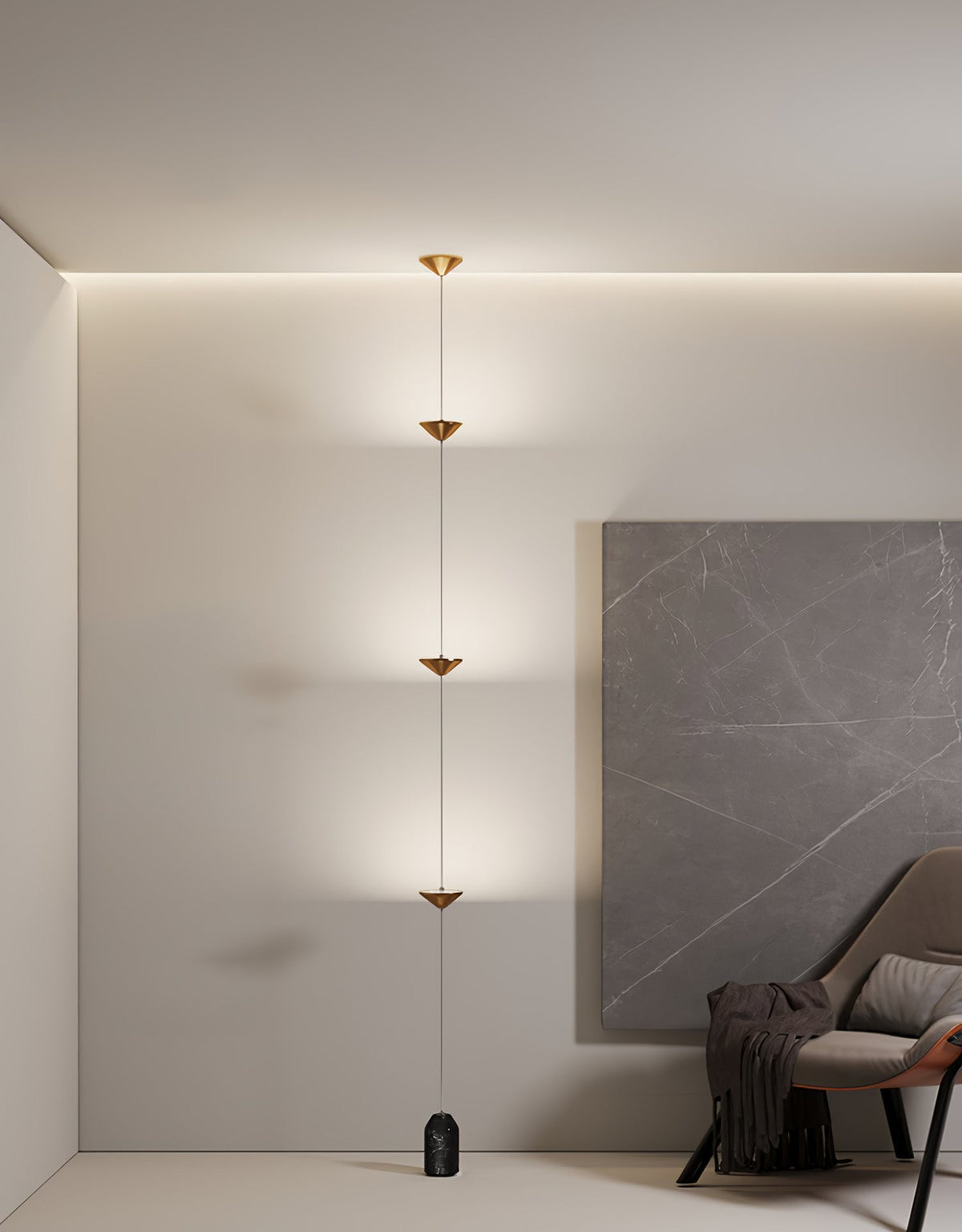 Elina Marble Floor Lamp