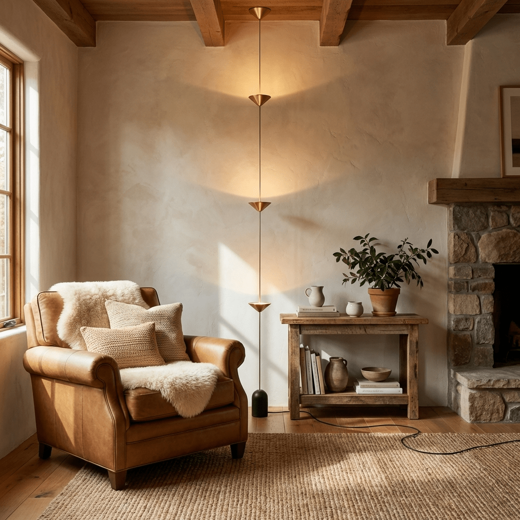 Elina Marble Floor Lamp