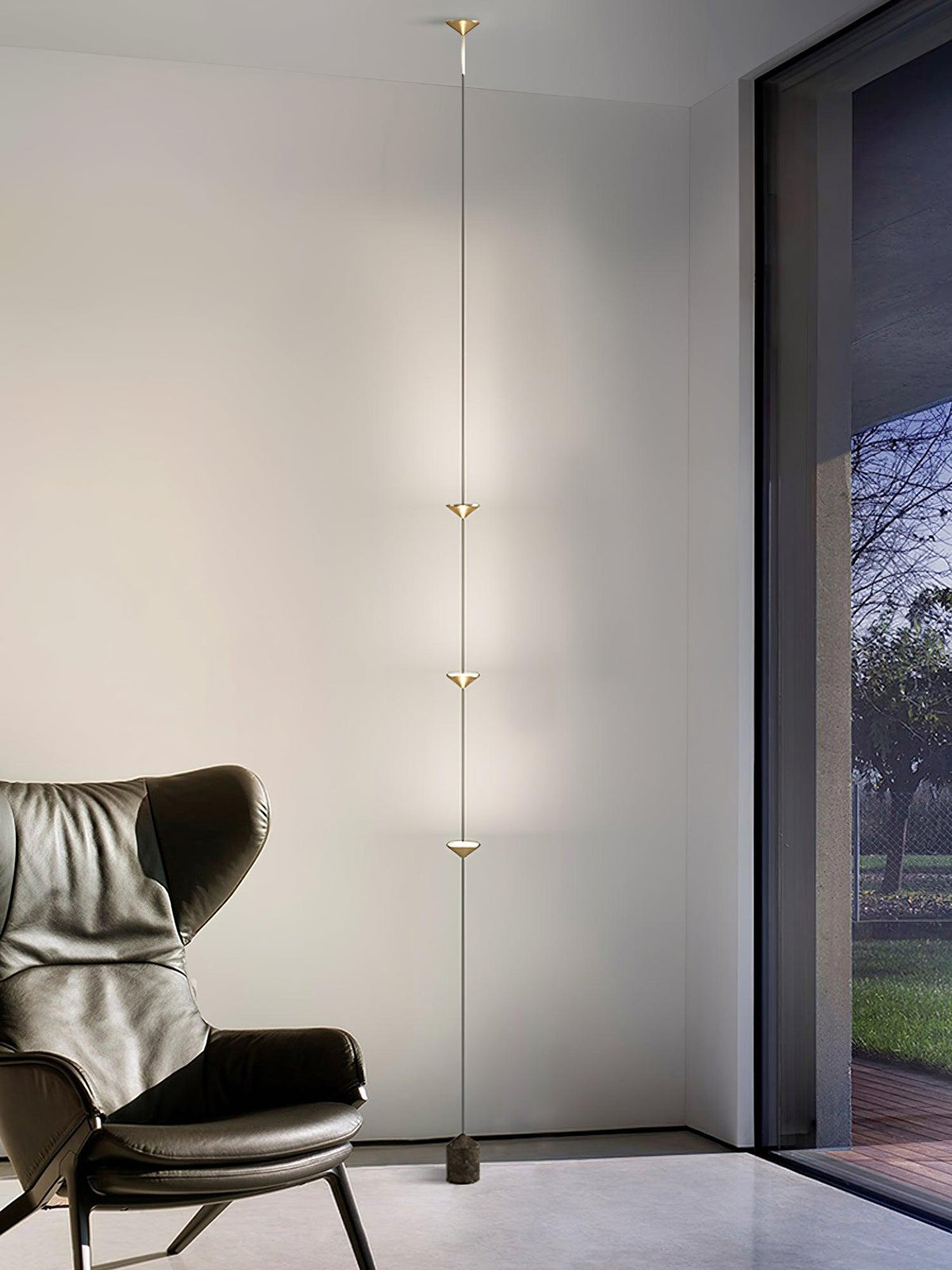 Elina Marble Floor Lamp
