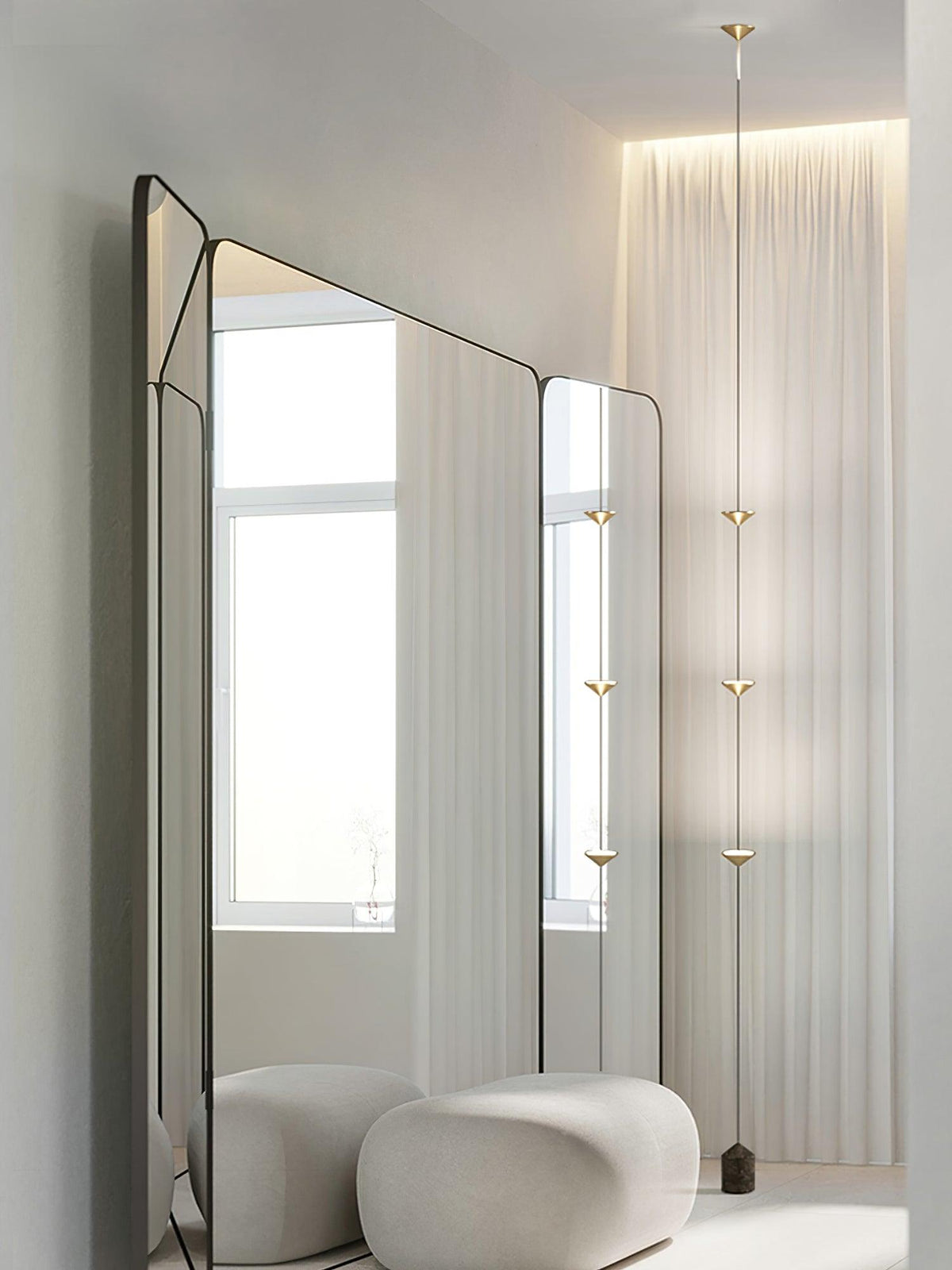 Elina Marble Floor Lamp