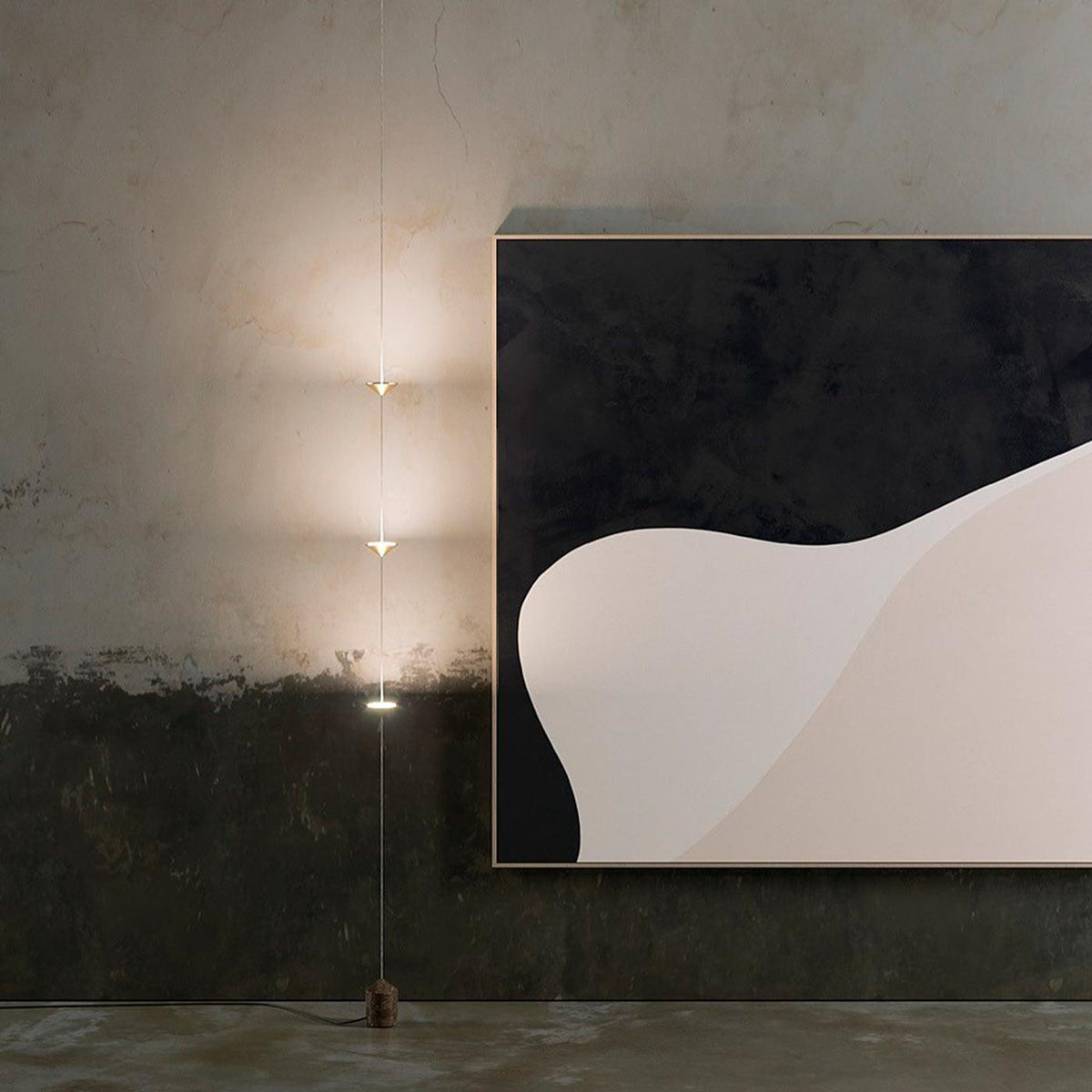 Elina Marble Floor Lamp