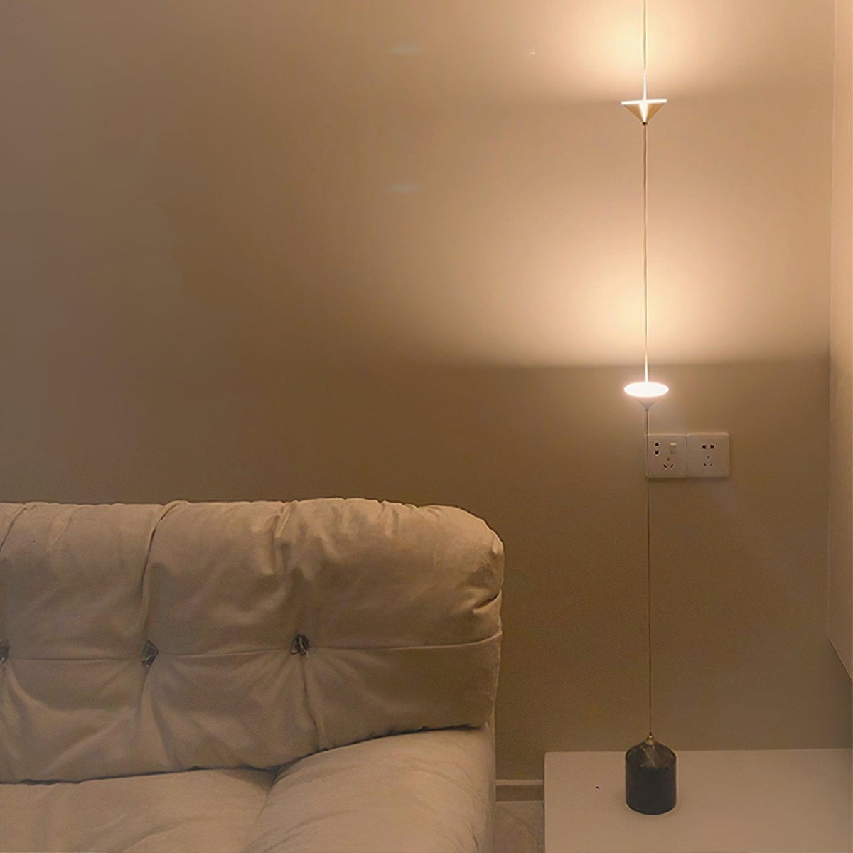 Elina Marble Floor Lamp