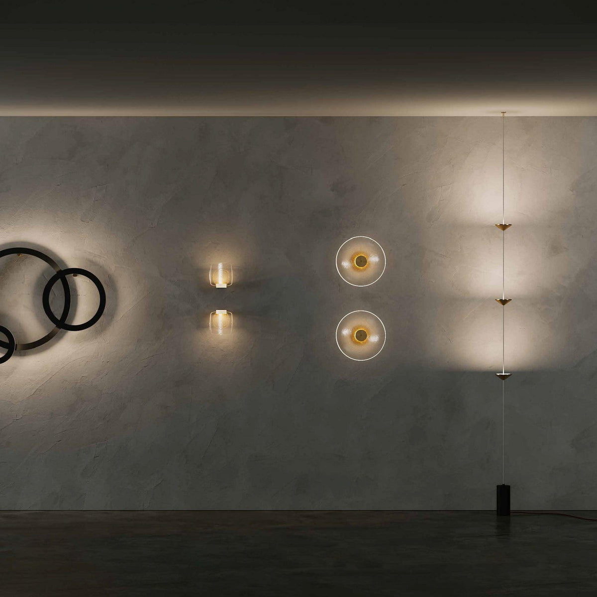 Elina Marble Floor Lamp