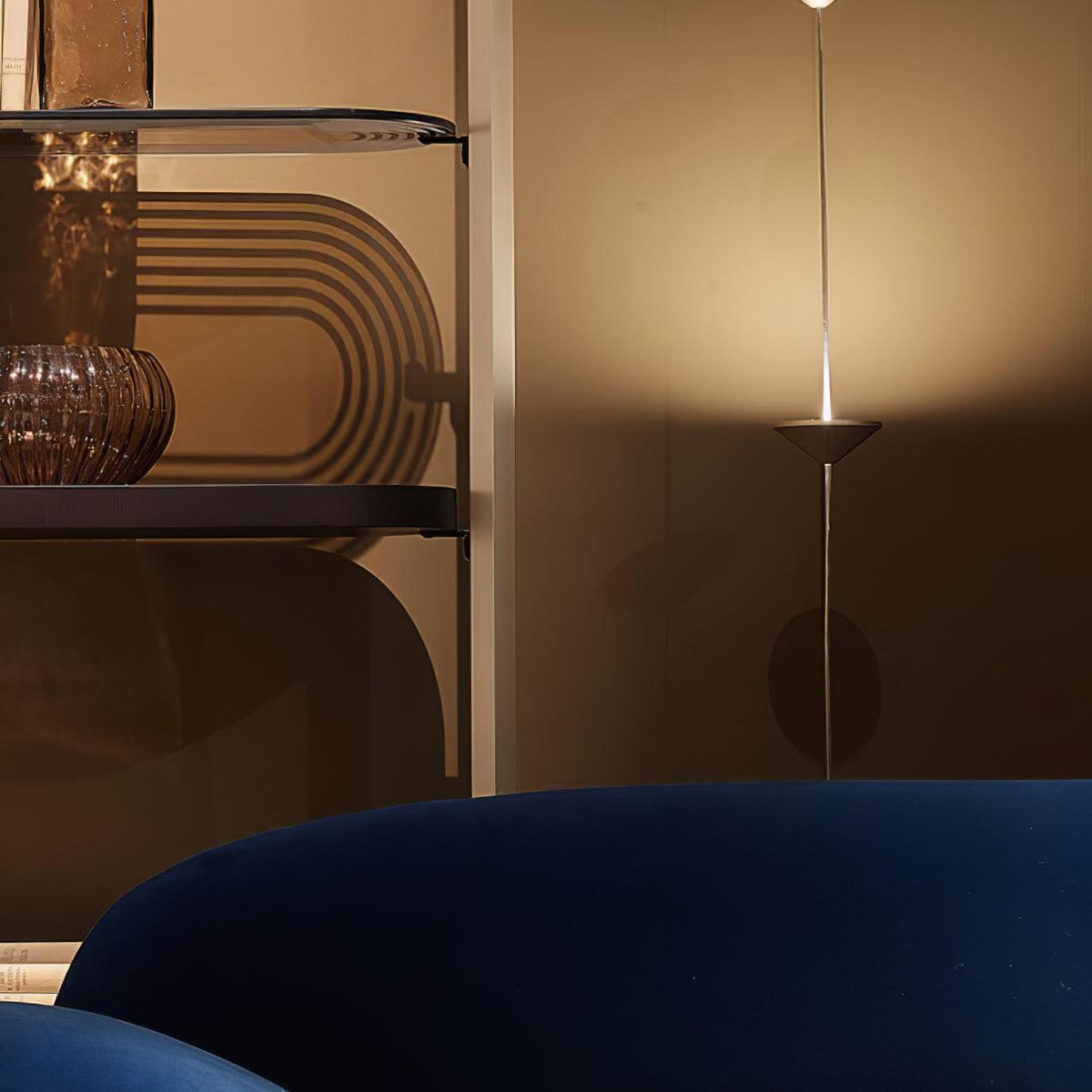 Elina Marble Floor Lamp