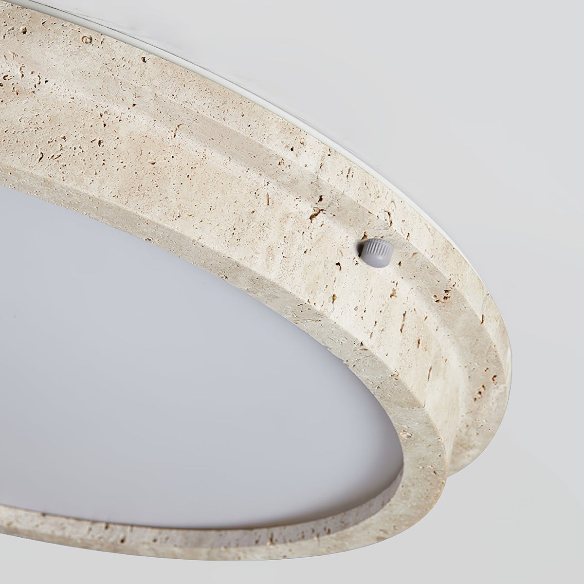 Altheion Travertine Ceiling Light