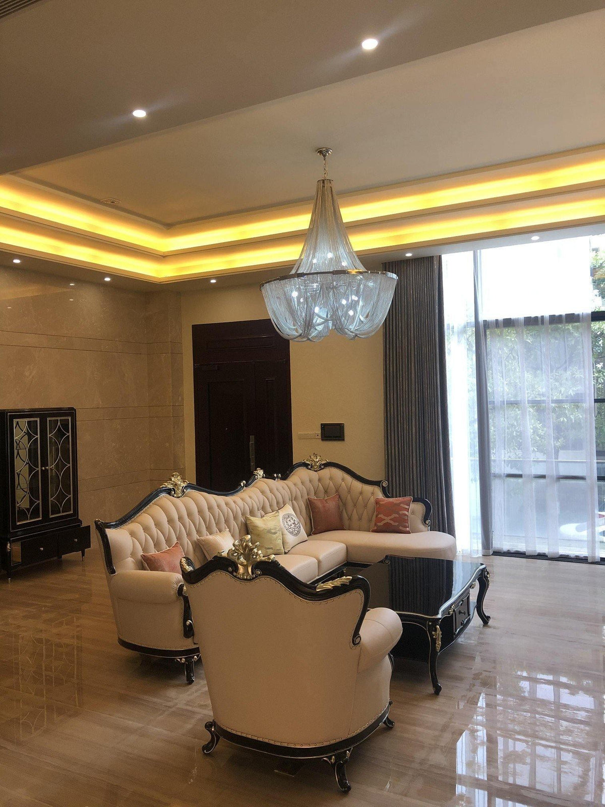 Zylen Chandelier Tassel Aluminum Chain