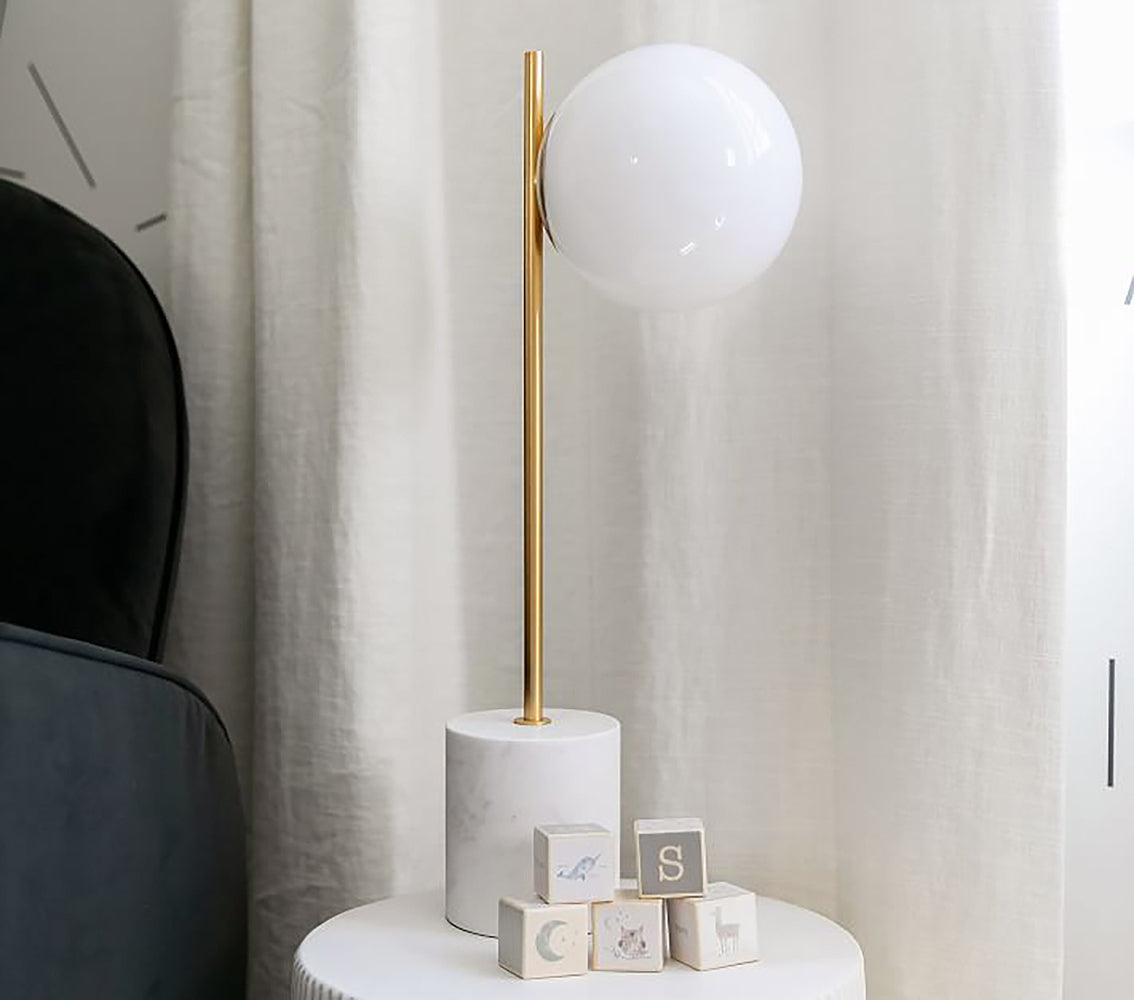 Tocor Marble Minimalist Table Lamp