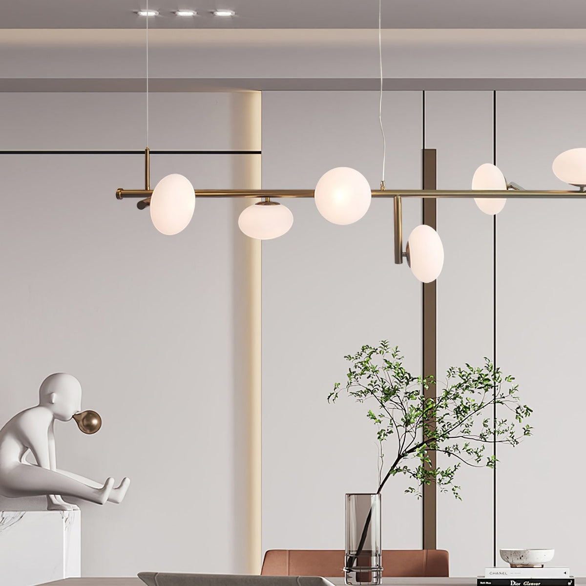 Balance Modern Glass Chandelier