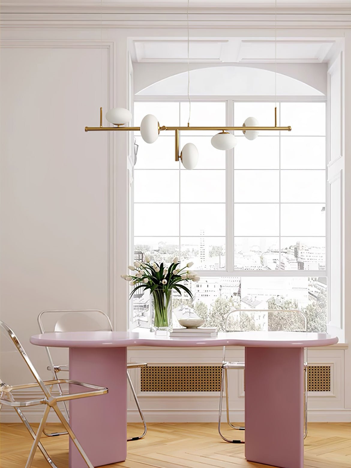 Balance Modern Glass Chandelier