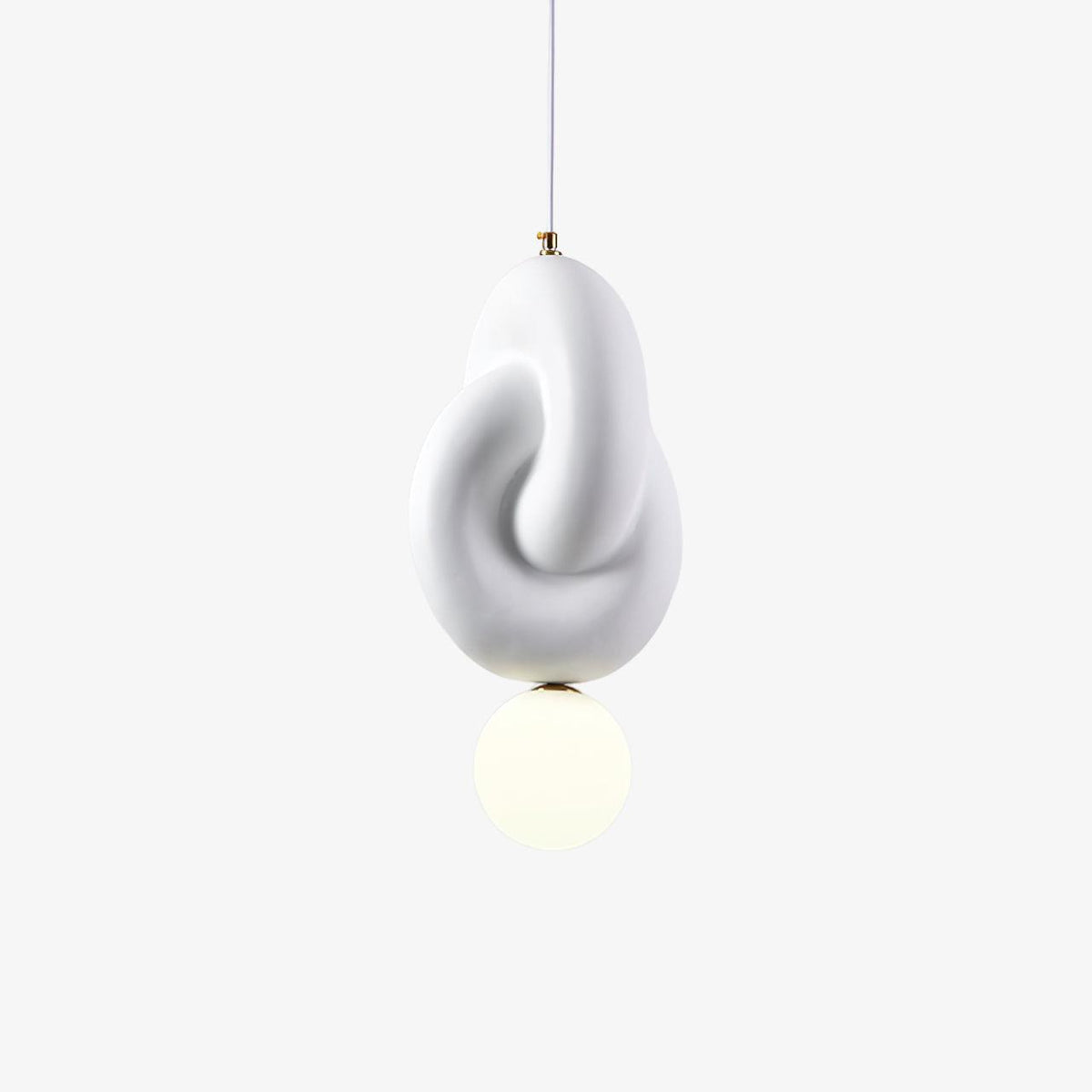 Tyev Individual Creativity Resin Glass Pendant Lamp