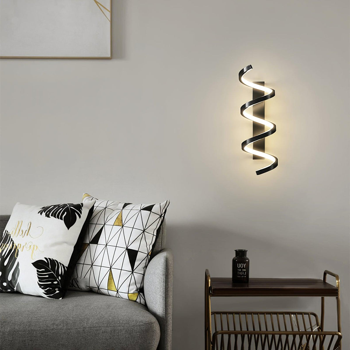 Asilion Nordic Art Spiral Wall Light