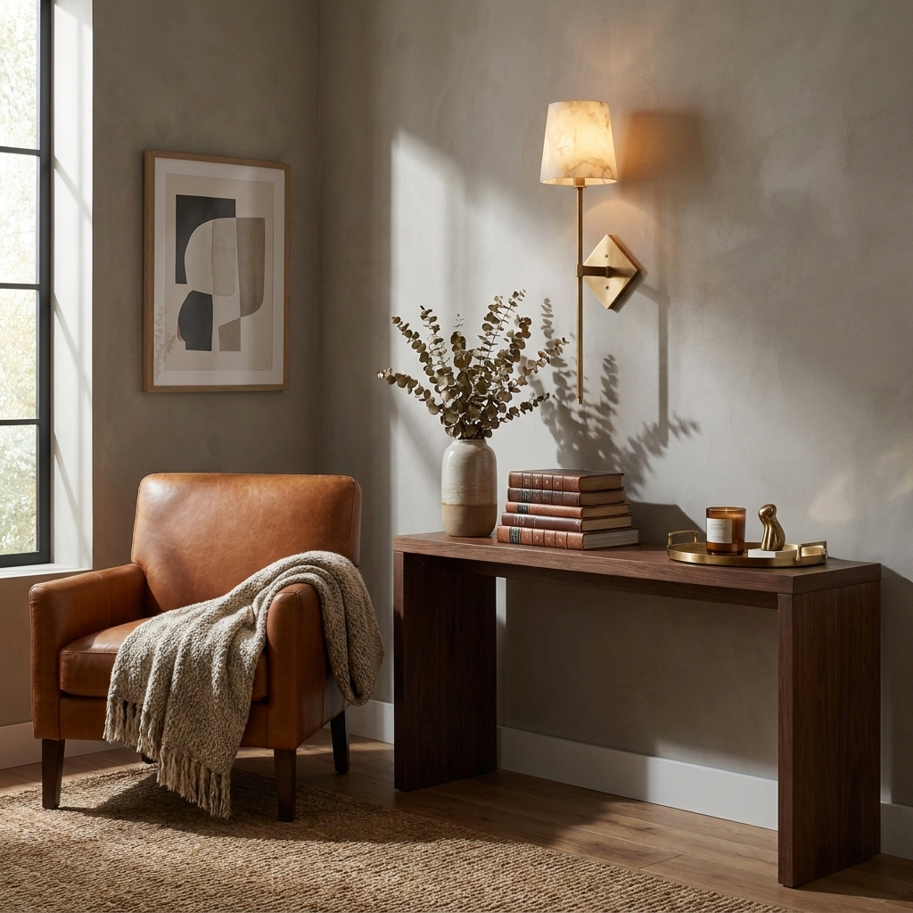 Davenwick Alabaster Wall Sconce