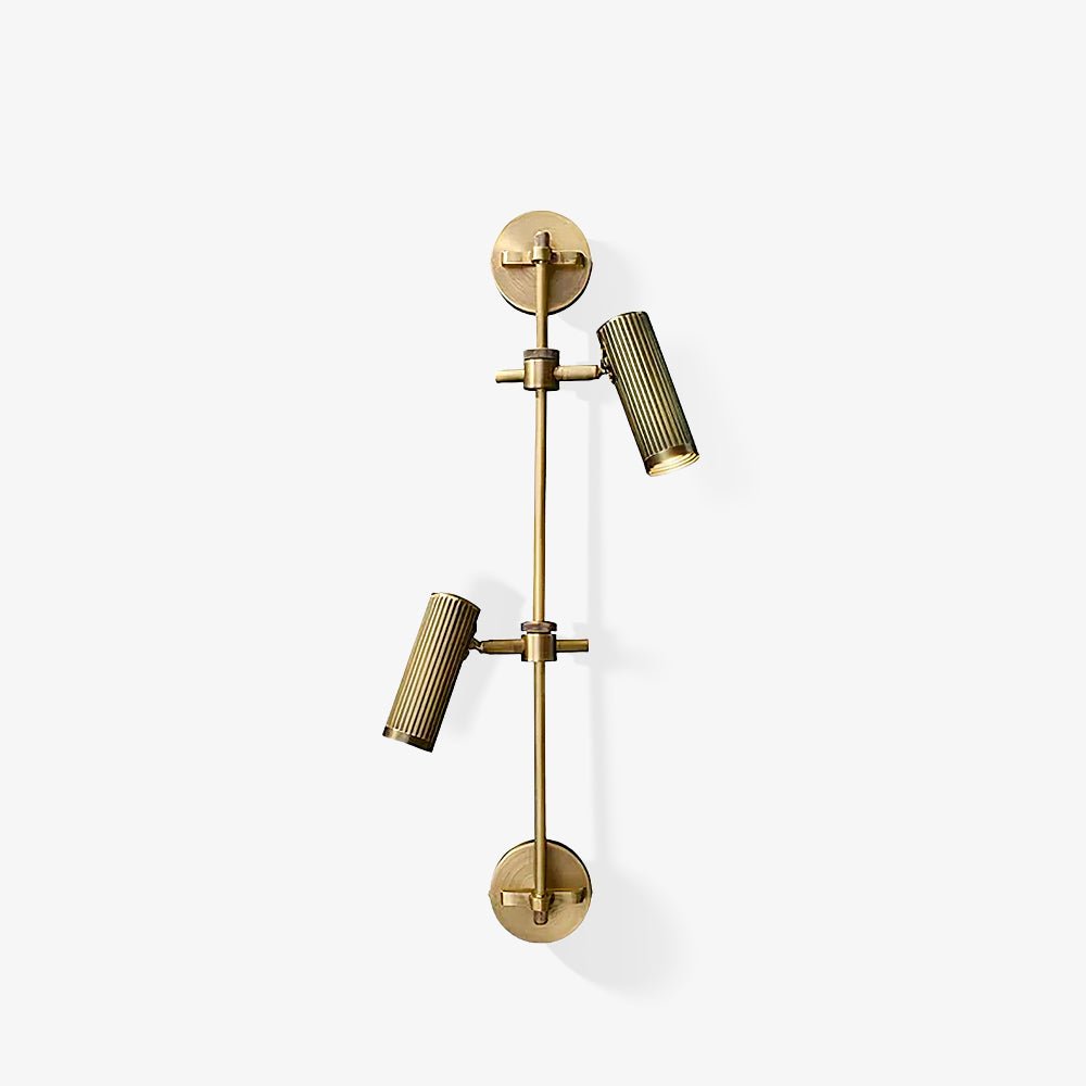 Kirixel Brass Industrial Wall Lamp