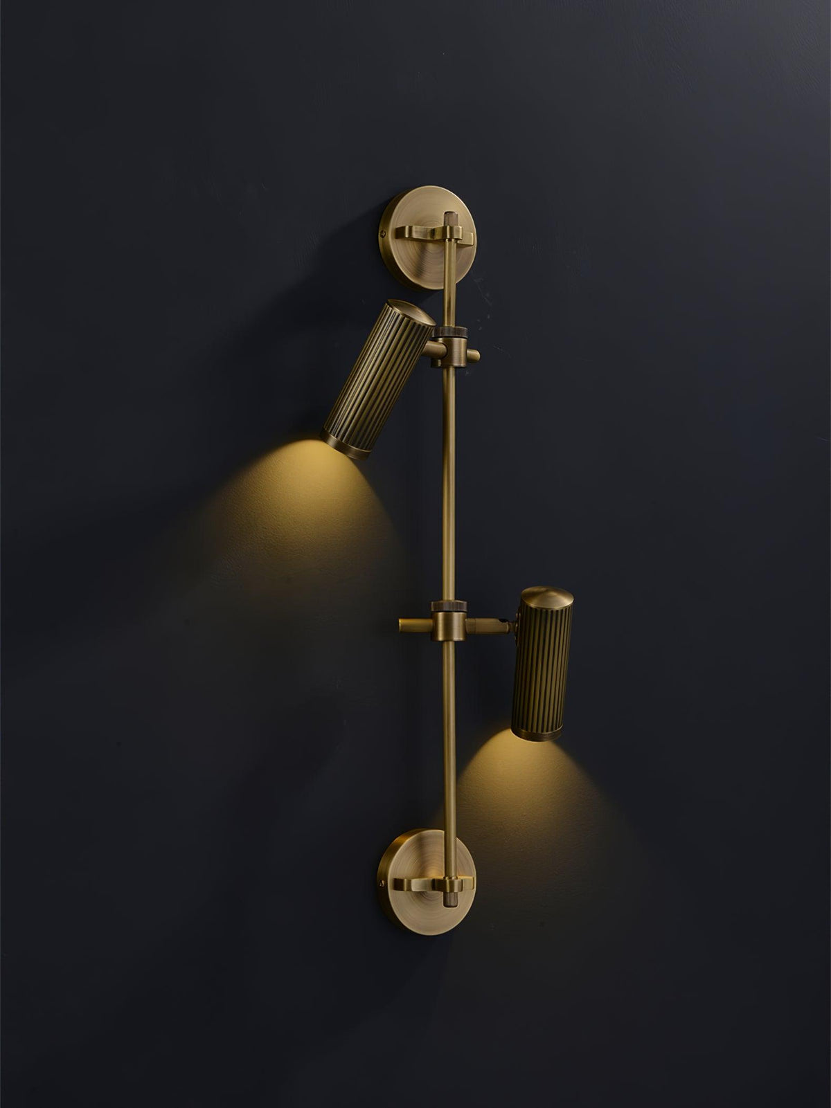 Kirixel Brass Industrial Wall Lamp