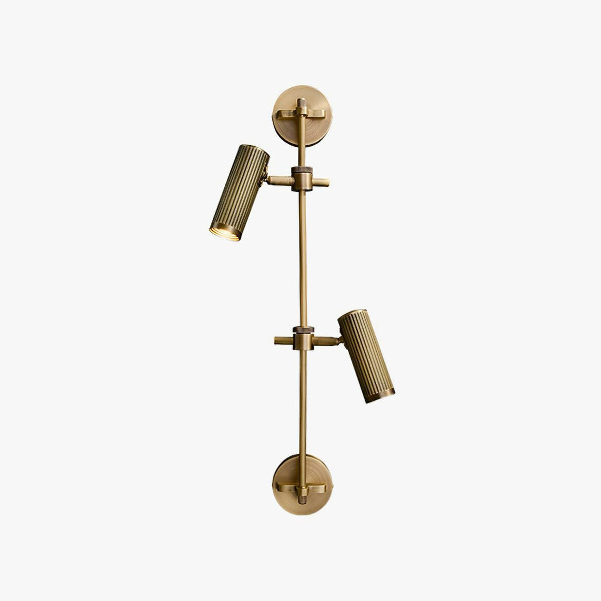 Kirixel Brass Industrial Wall Lamp