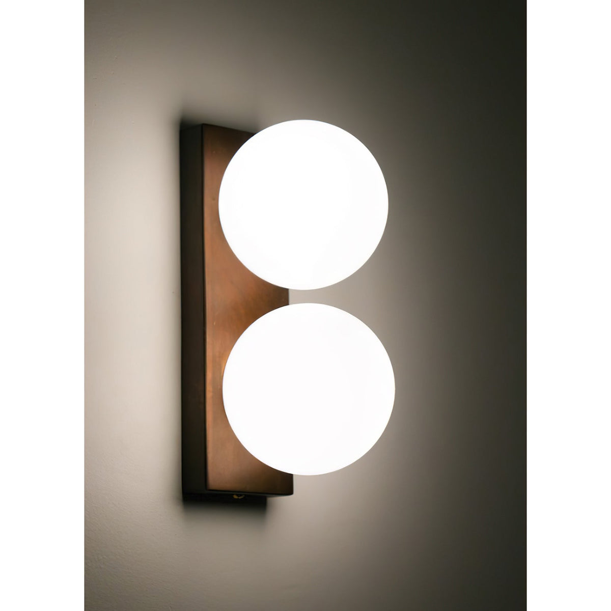Keswick Opal Globe Wall Lamp