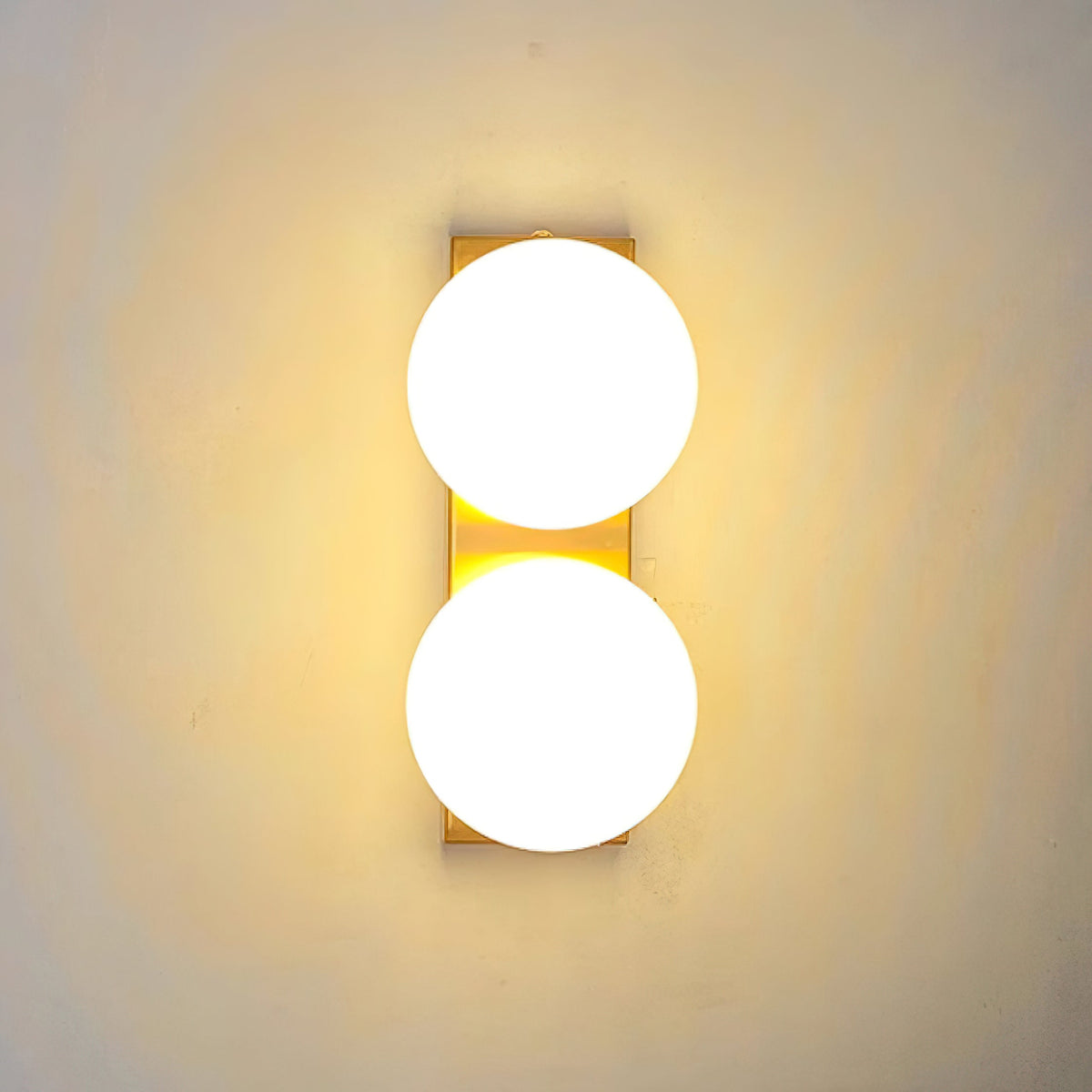 Keswick Opal Globe Wall Lamp