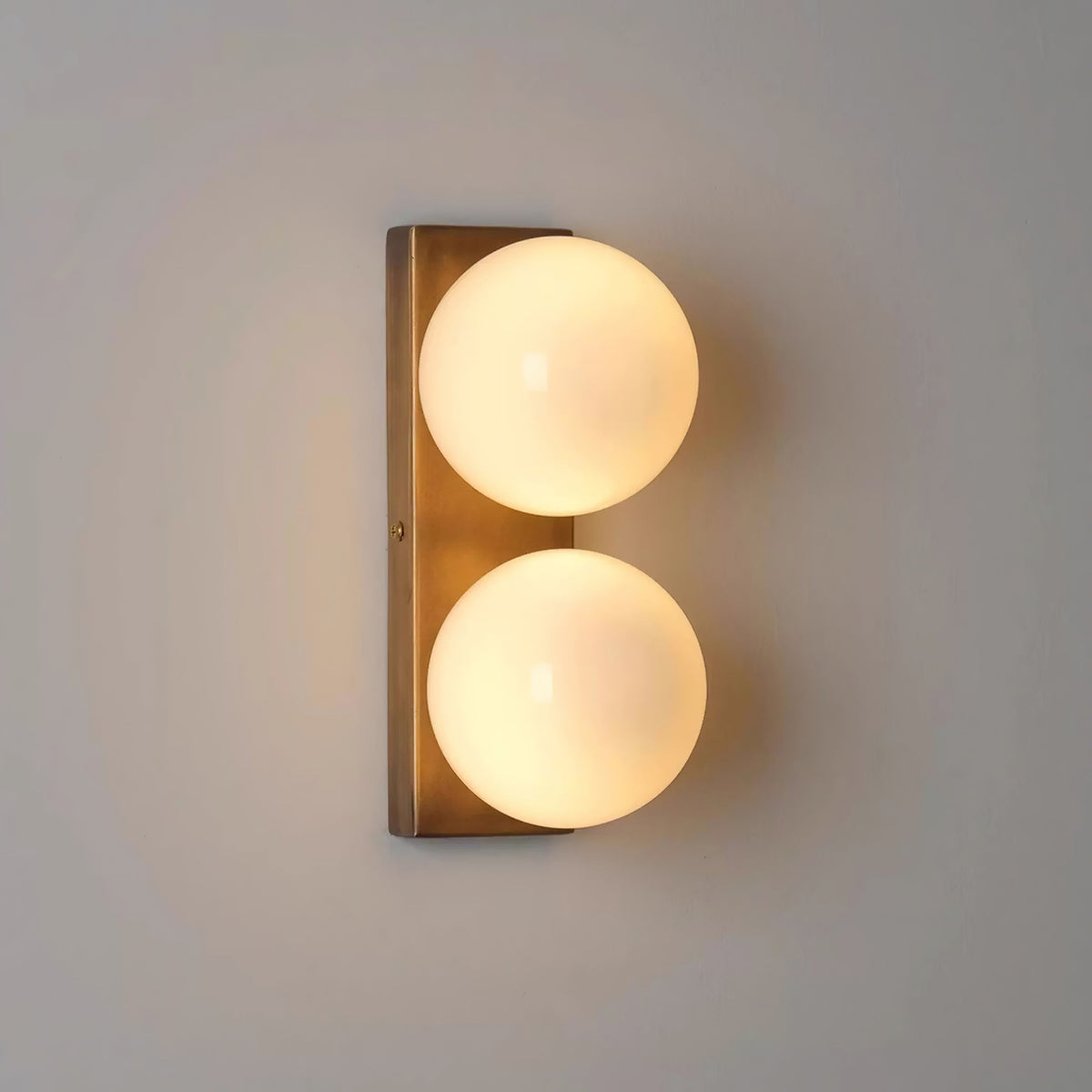 Keswick Opal Globe Wall Lamp