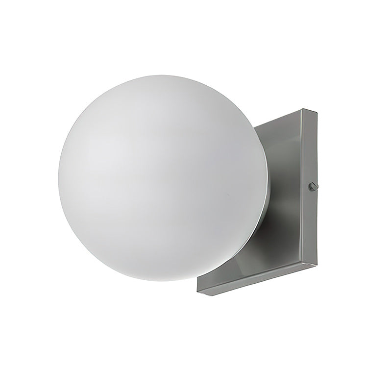 Keswick Opal Globe Wall Lamp