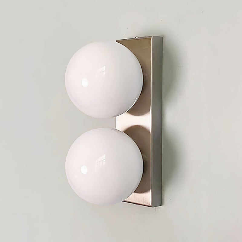 Keswick Opal Globe Wall Lamp