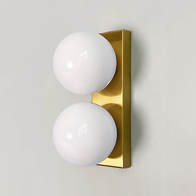 Keswick Opal Globe Wall Lamp